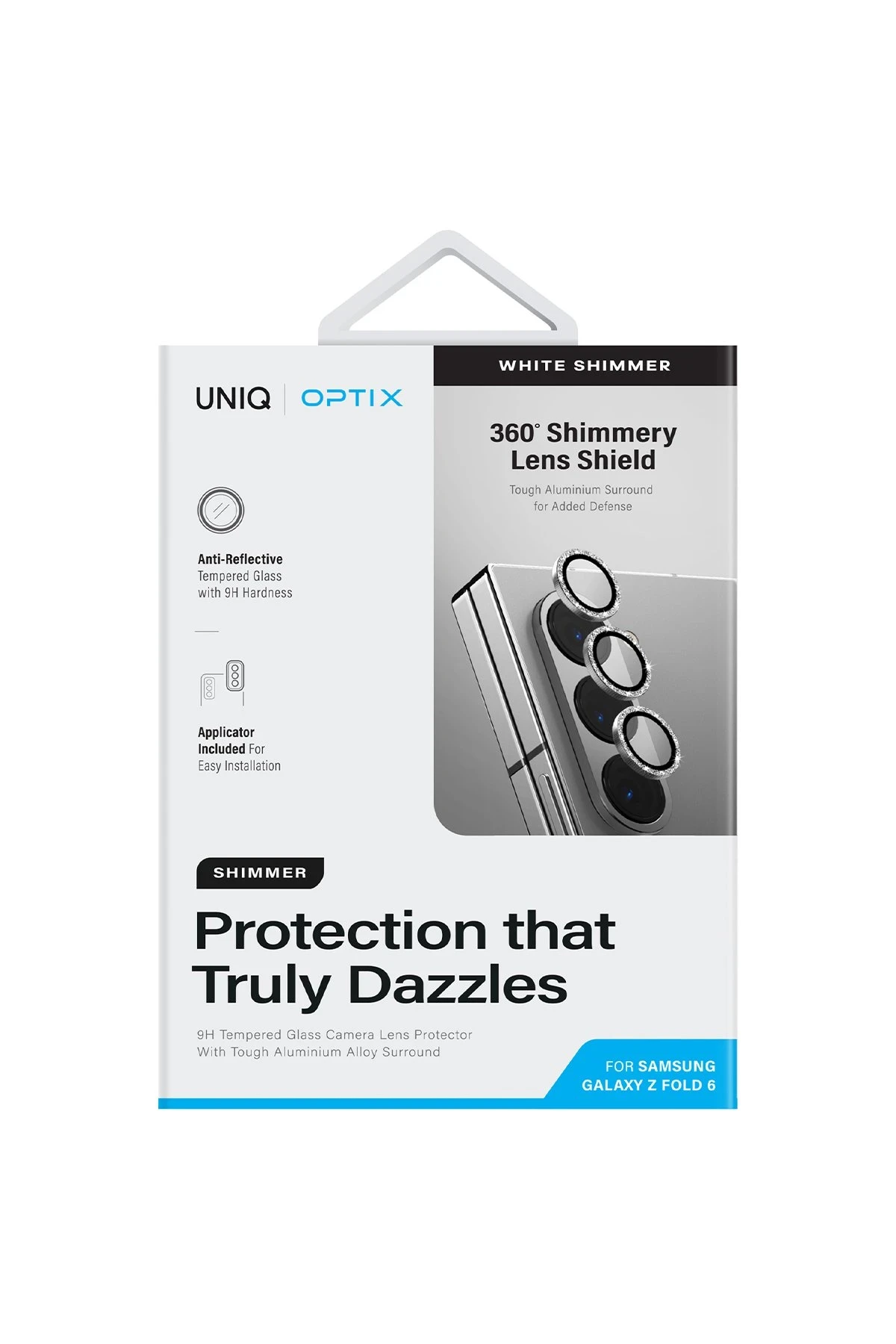 Uniq Samsung Galaxy Z Fold 6 Optix Simli Alüminyum Kamera Koruyucu