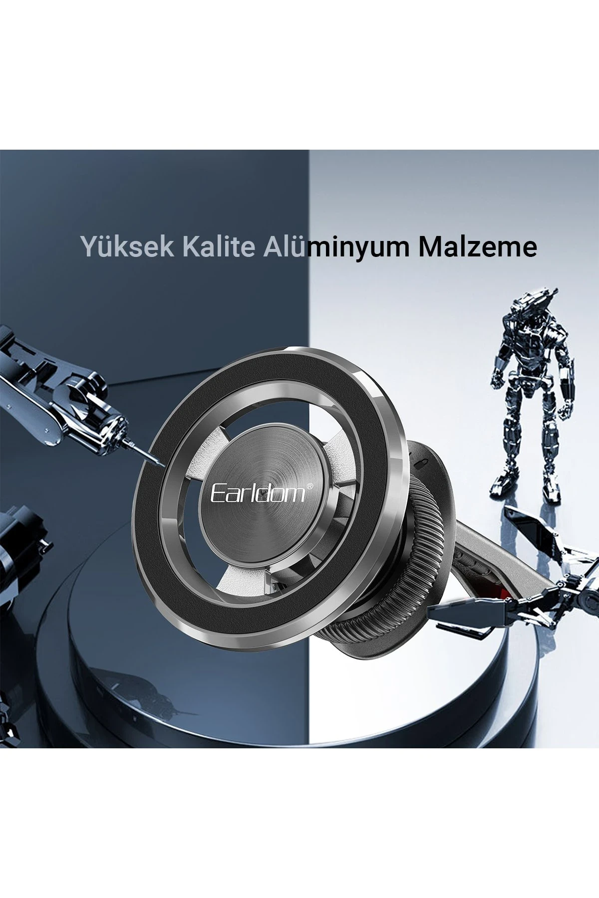 Earldom EH213 Izgara Klipsli Manyetik Magsafe Araç Tutucu