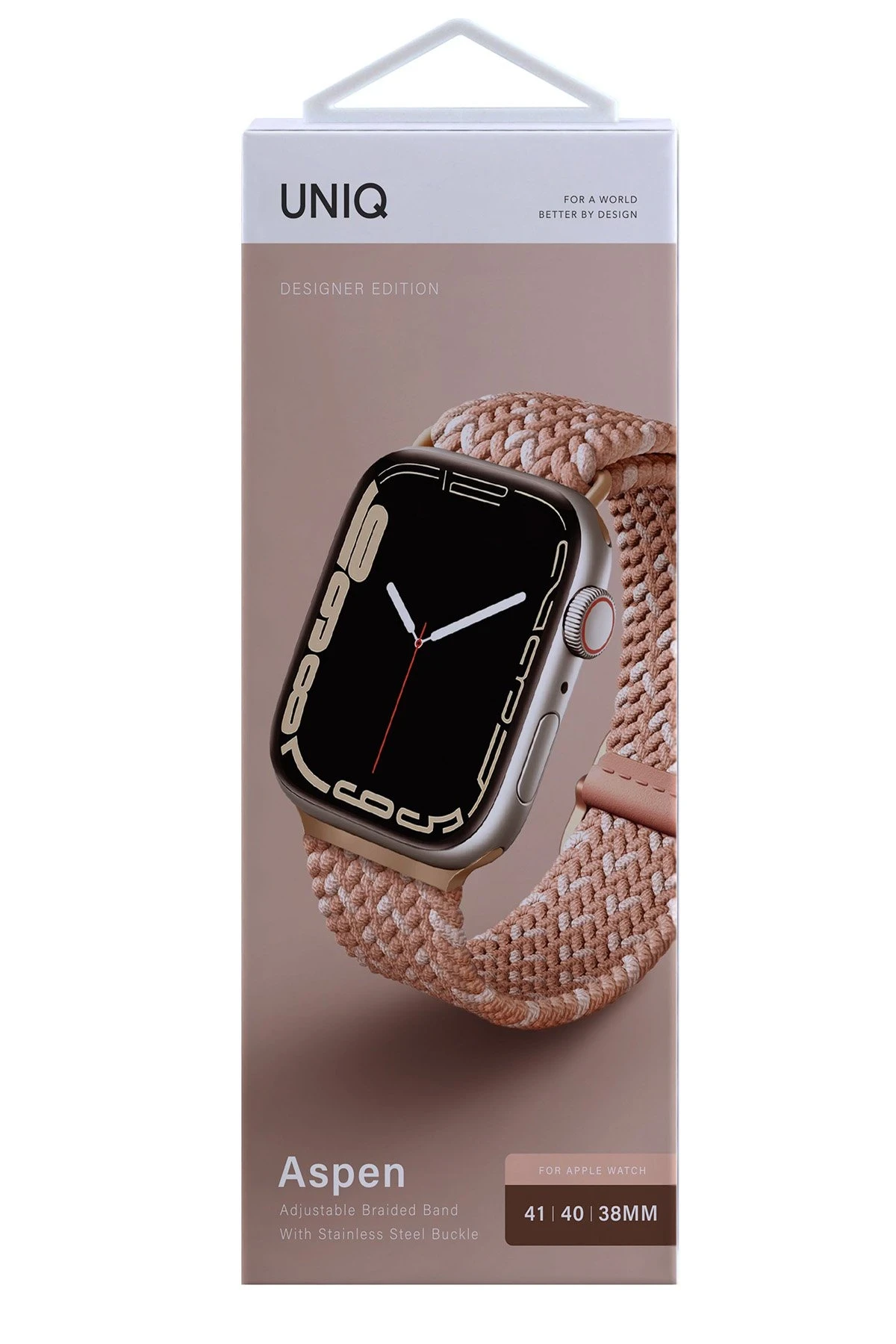 Uniq Watch 41mm Aspen Designer Örgülü Kordon