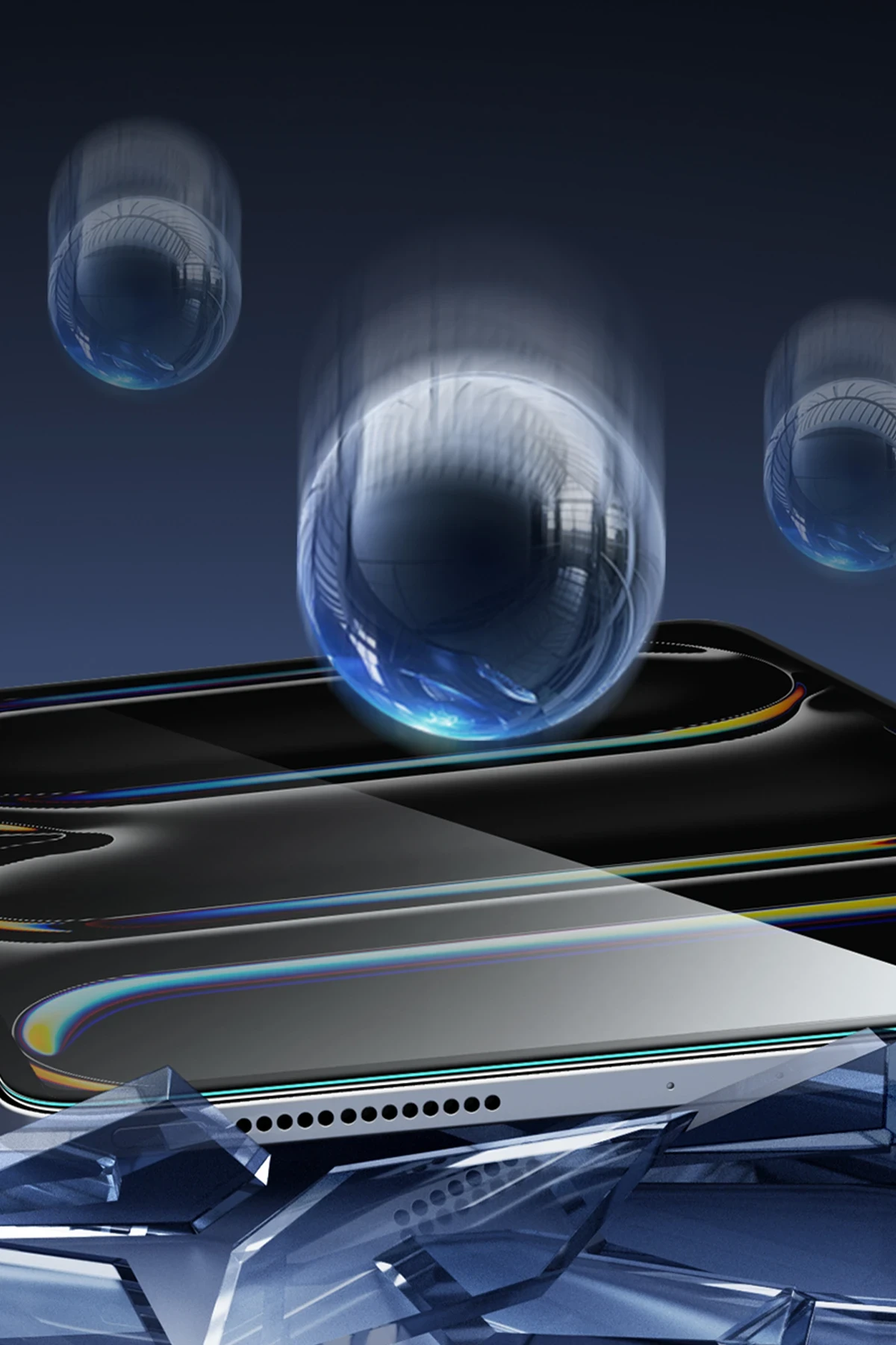 ESR Apple iPad Pro 13 (2024) AutoKit HD Tablet Cam Ekran Koruyucu