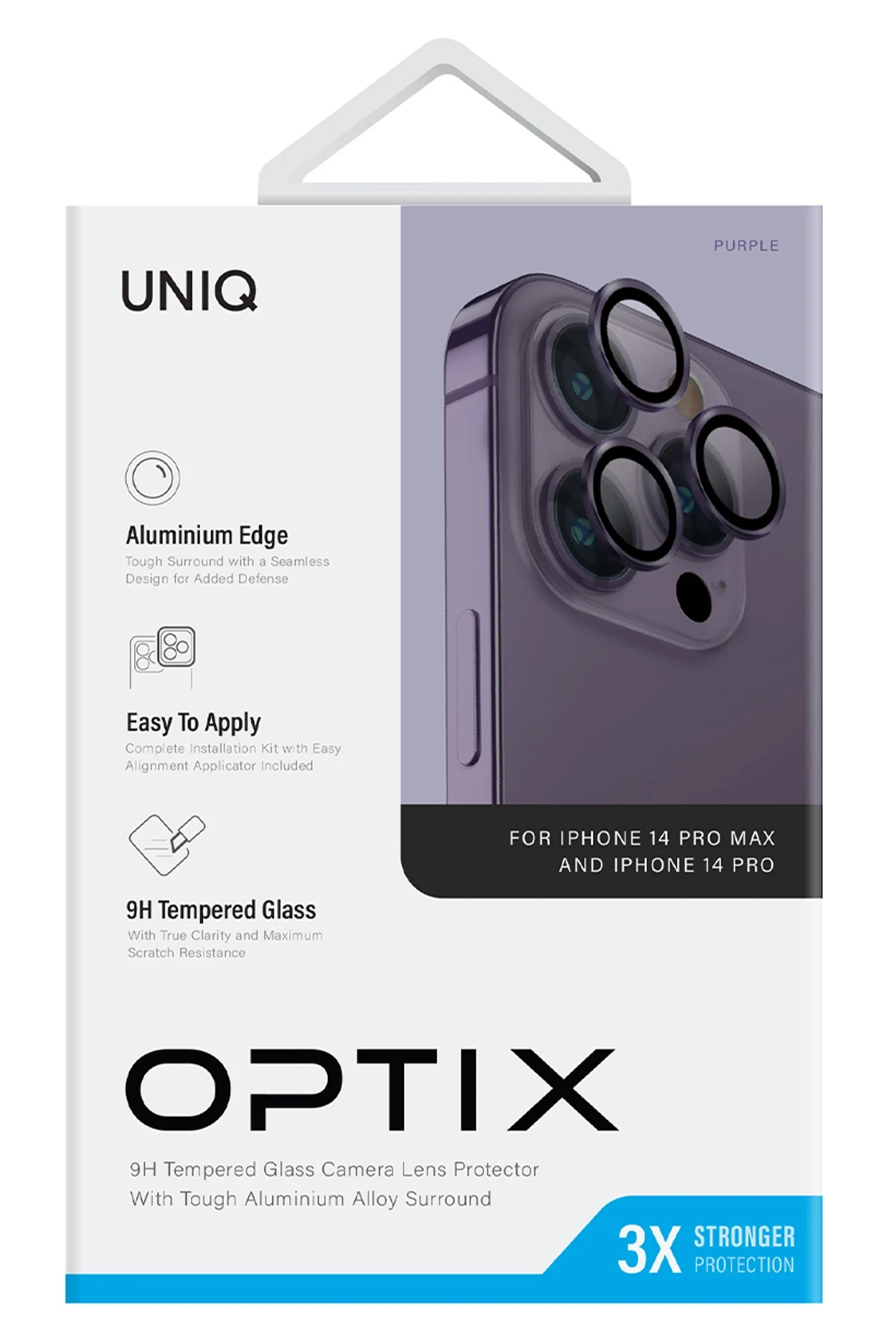 Uniq iPhone 14 Pro Max Optix Kamera Lens Koruyucu