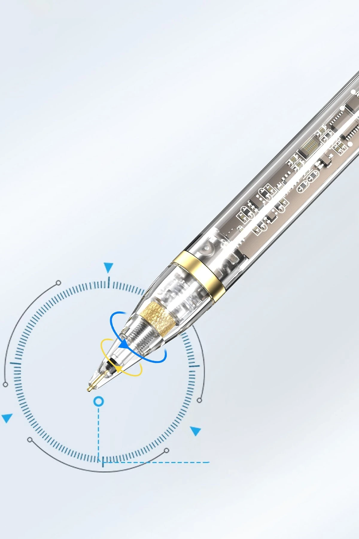 Earldom P5 Transparan Dokunmatik Stylus Kalem