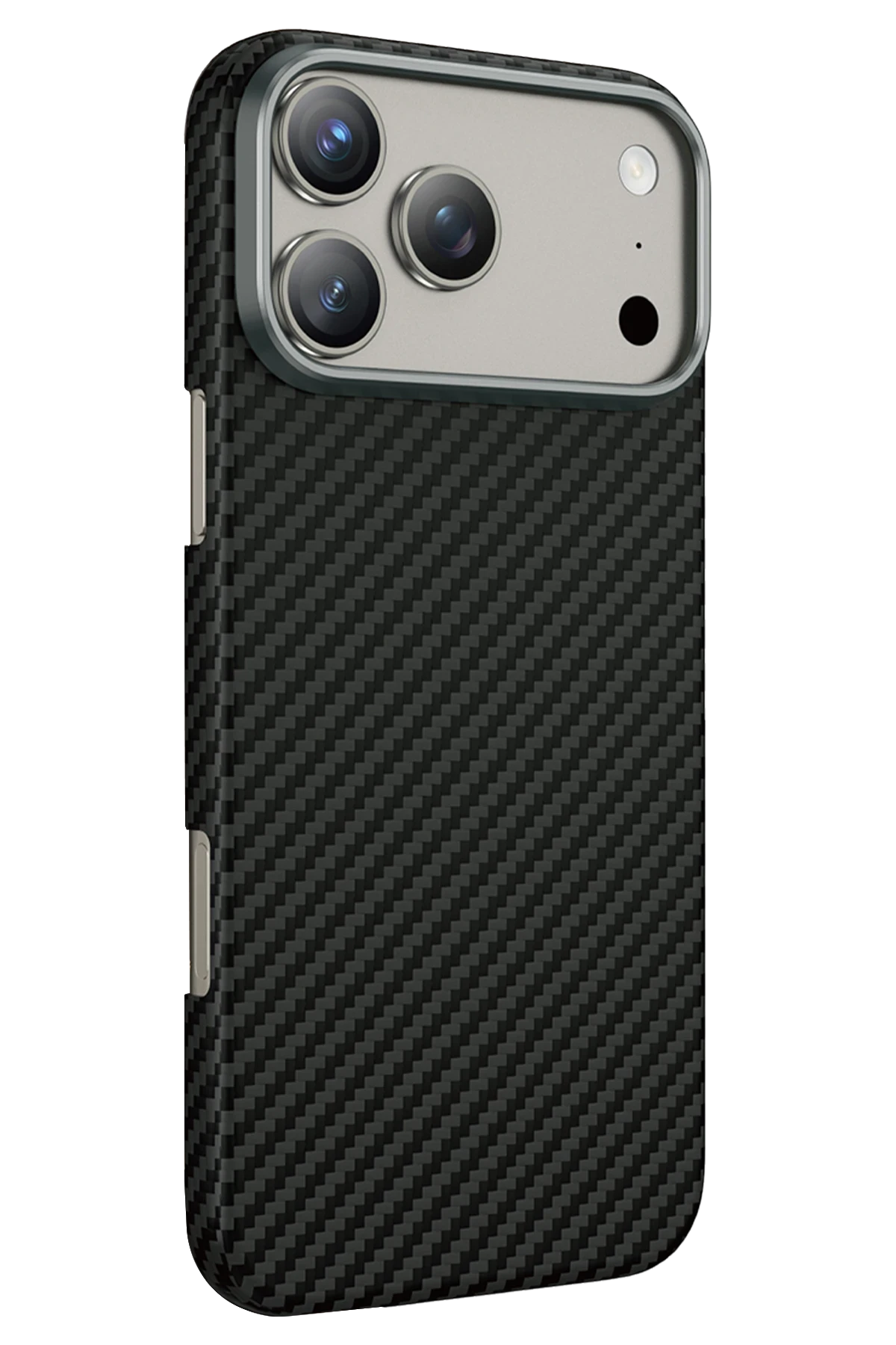 Keephone Apple iPhone 17 Pro Kevlar Magsafe Kılıf