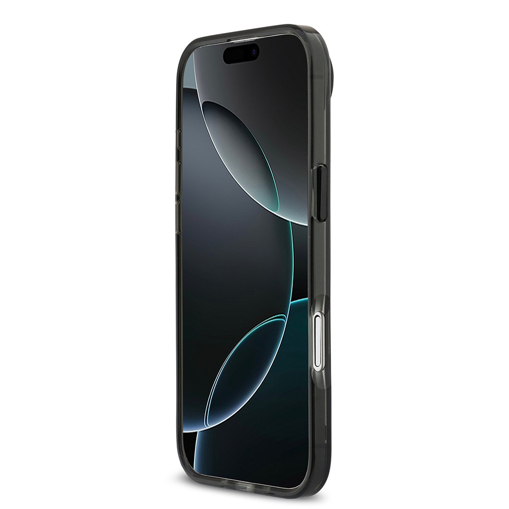 Apple iPhone 17 Air Kılıf BMW Orjinal Lisanslı M-safe Şarj Özellikli Metal Buton Tasarımlı Tranparan M Dizayn Kapak