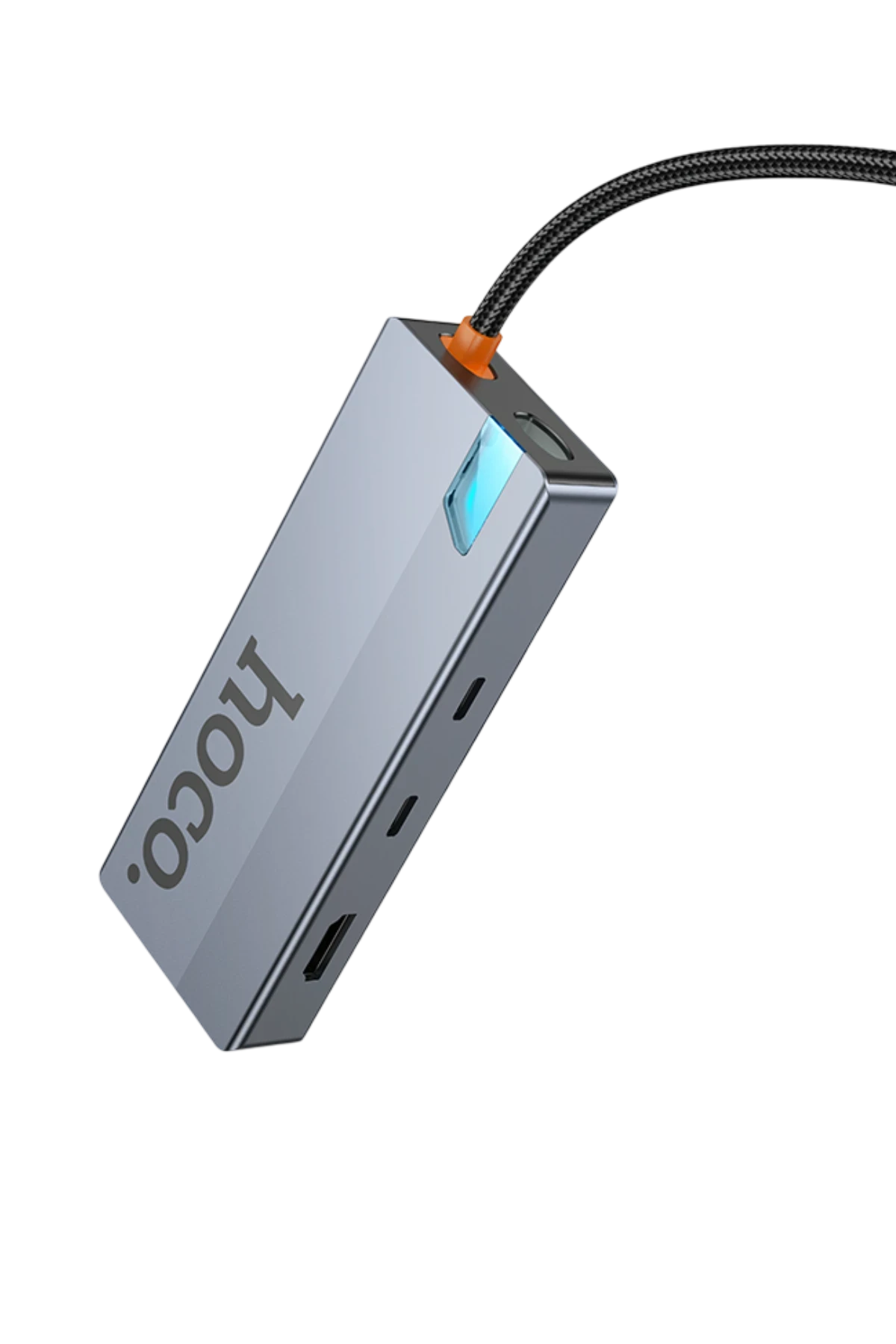 Hoco. HB52 Wow 8in1 100W PD 100 Mbps Ethernet 4K Hub Dönüştürücü