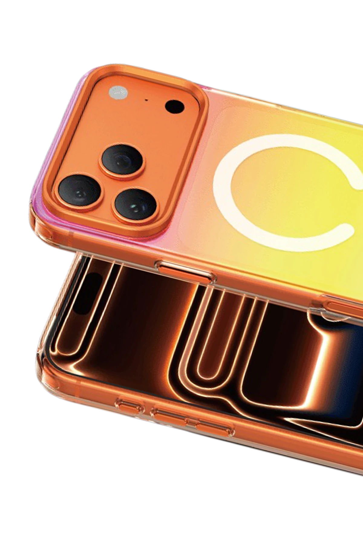Keephone Apple iPhone 17 Pro Rainbow Magsafe Kapak