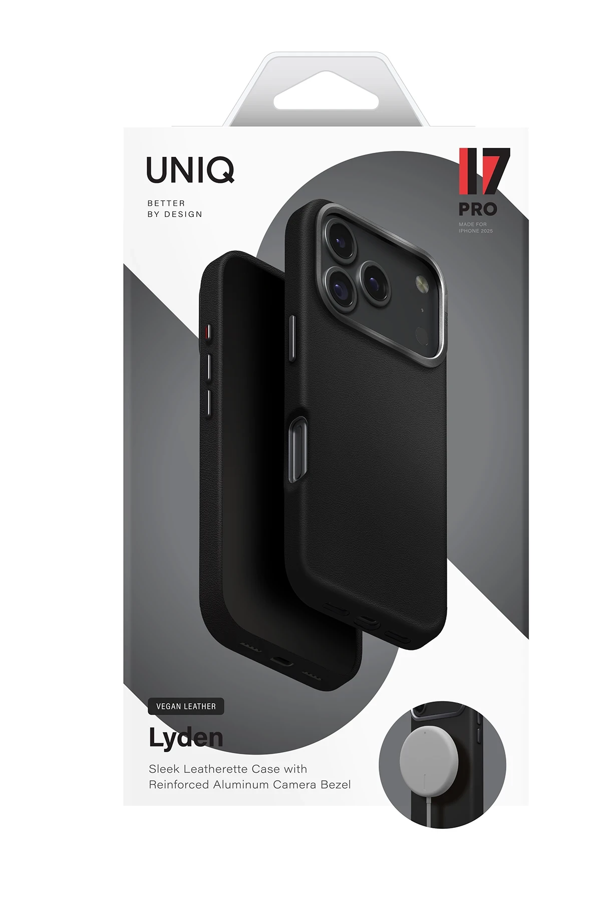 Uniq Apple iPhone 17 Pro Max Lyden Magsafe Deri Kapak