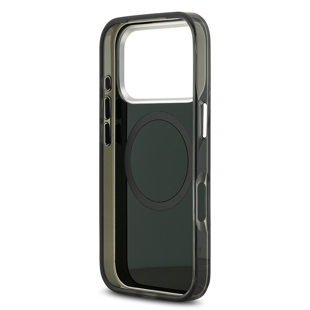 Apple iPhone 17 Pro Kılıf Mercedes Benz Orjinal Lisanslı M-safe Şarj Özellikli Çift Katmanlı PC Nostaljik Yıldız Dizayn Kapak