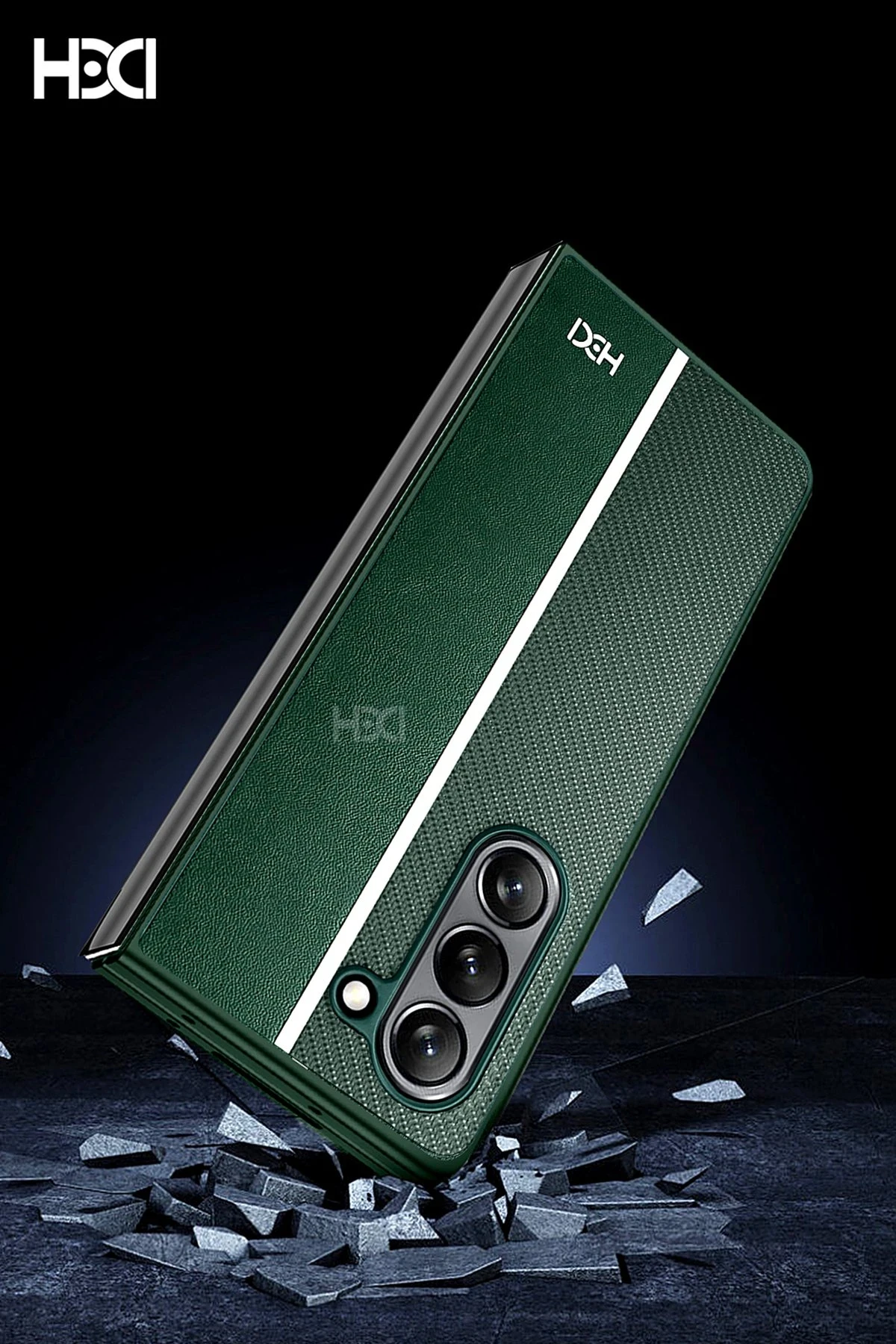 HDD Samsung Galaxy Z Fold 5 Kılıf HBC-155 Lizbon Kapak