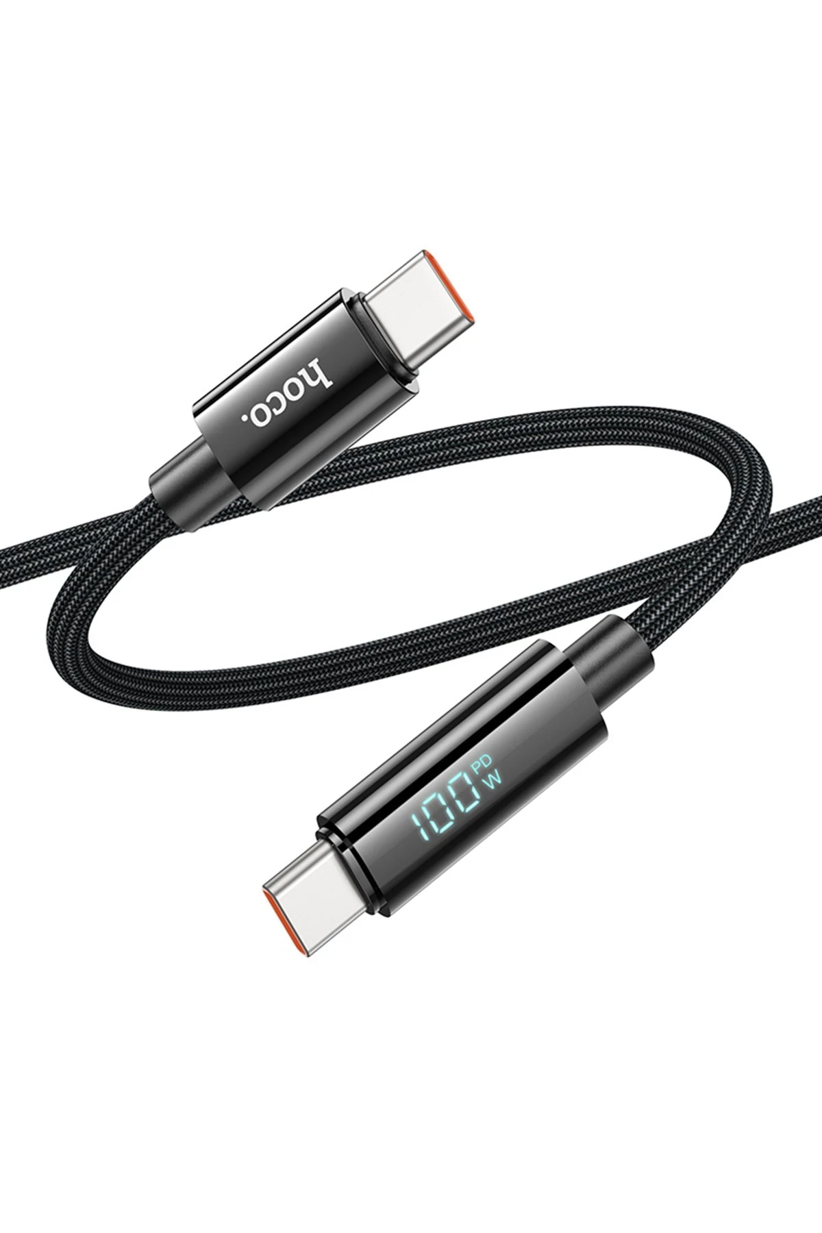 Hoco. U125 1.2M Benefit PD 100W Type-C to Type-C Şarj Data Kablosu
