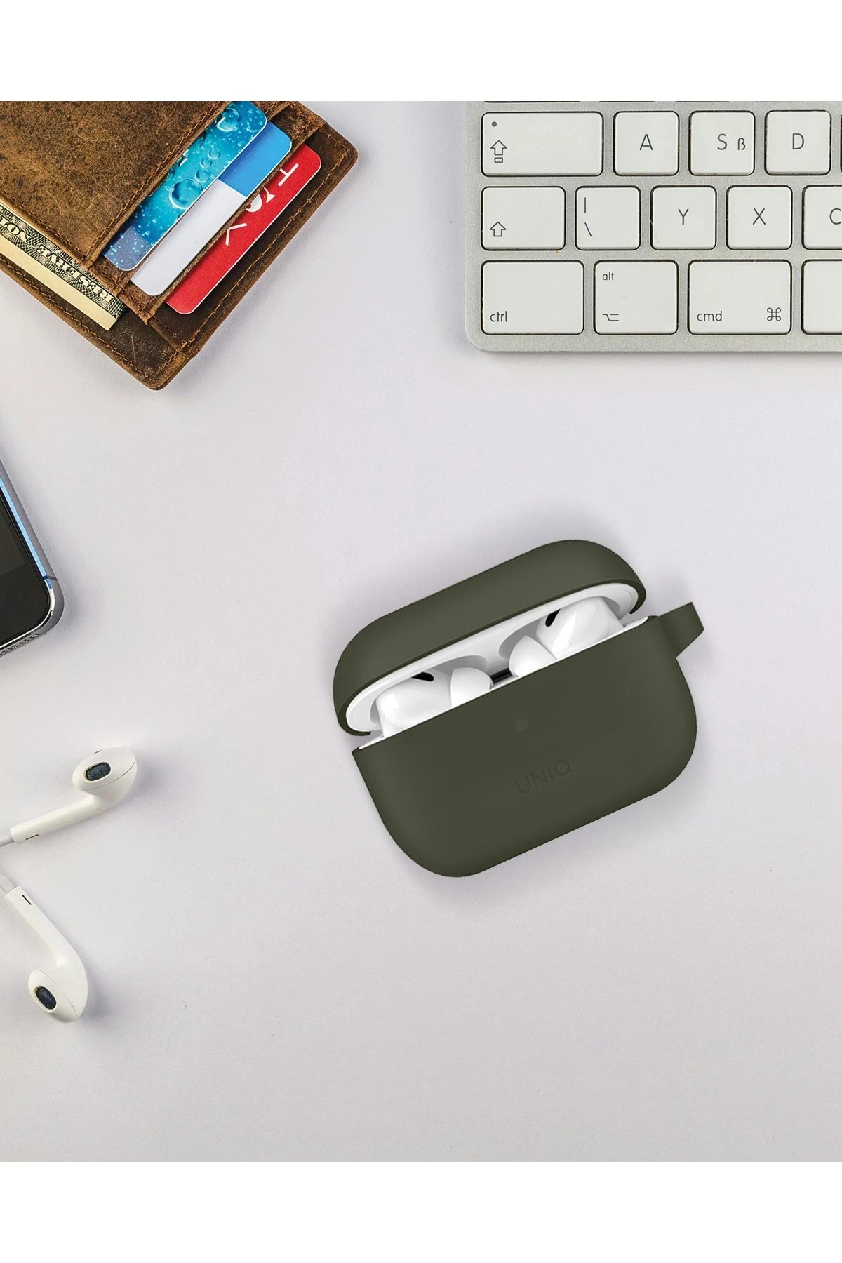 Uniq Airpods Pro 2 (2.nesil) Vencer Silikon Kılıf