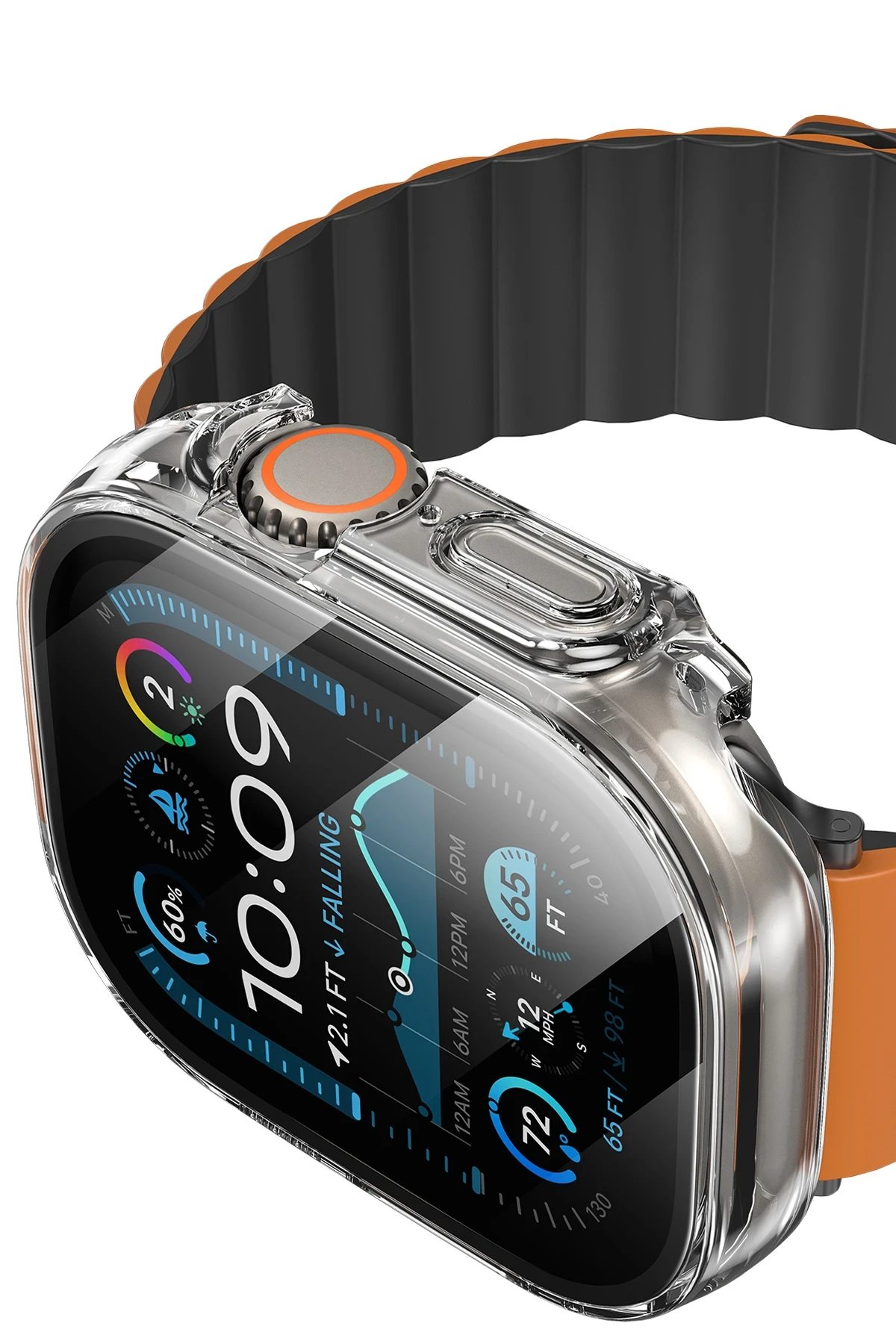 Keephone Watch 42mm Air Armor Camlı Kasa Ekran Koruyucu