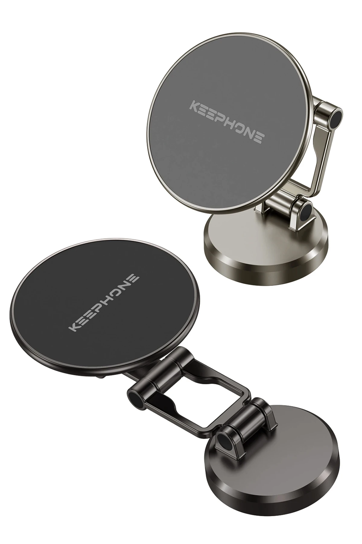 Keephone MagHold CR106 Yapışkanlı 360 Derece Ayarlanabilir Manyetik Magsafe Telefon Tutucu
