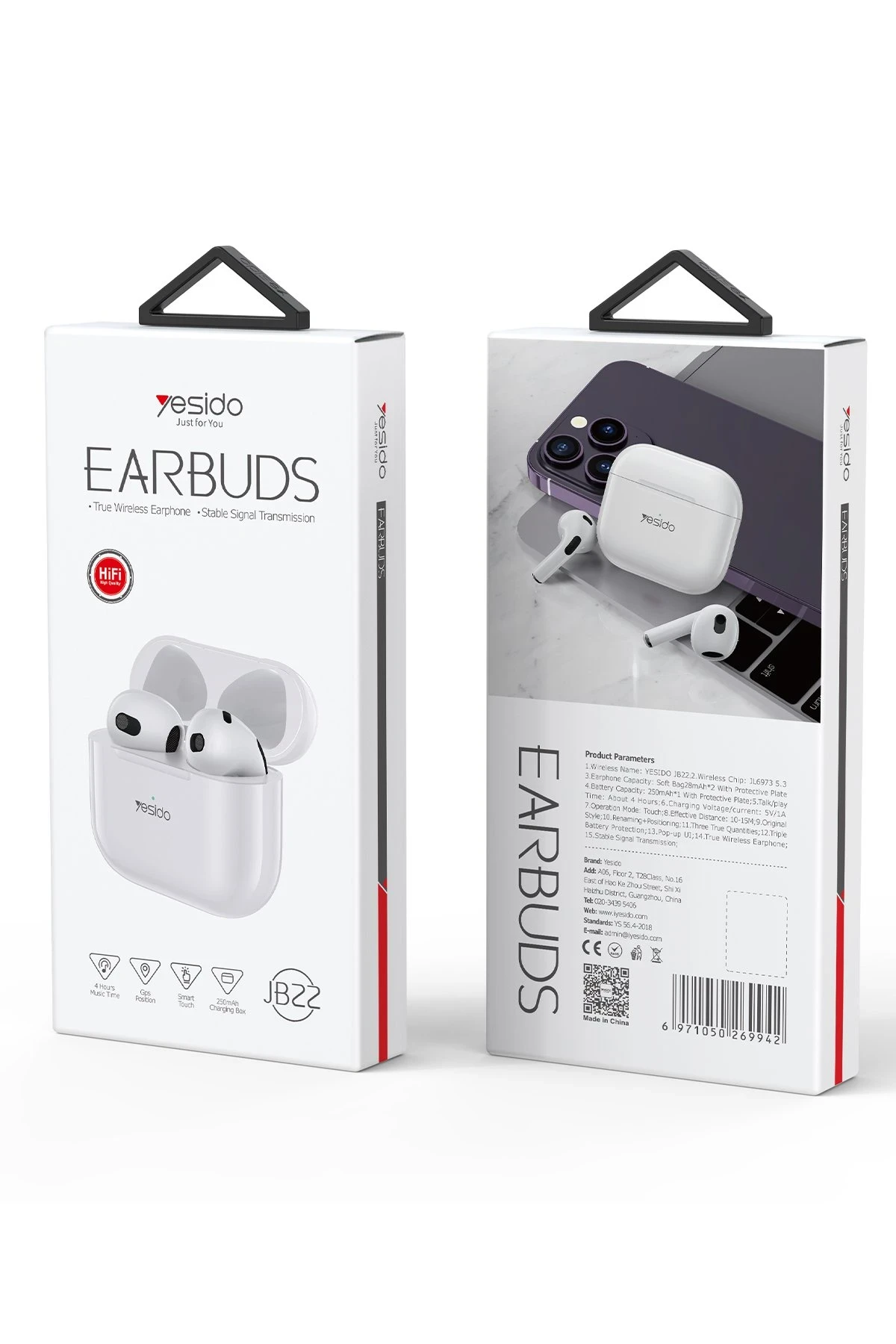 Yesido JB22 BT 5.3 TWS Kablosuz Airpods Kulaklık