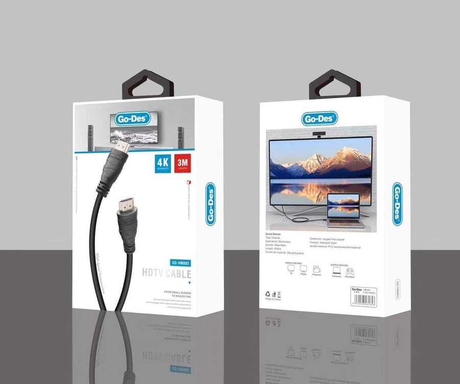 Go Des GD-HM803 HDMI 4K HD Kablo