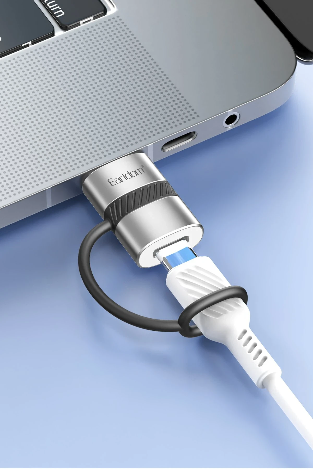 Earldom OT91A Tak Çalıştır USB to Type-C Dönüştürücü
