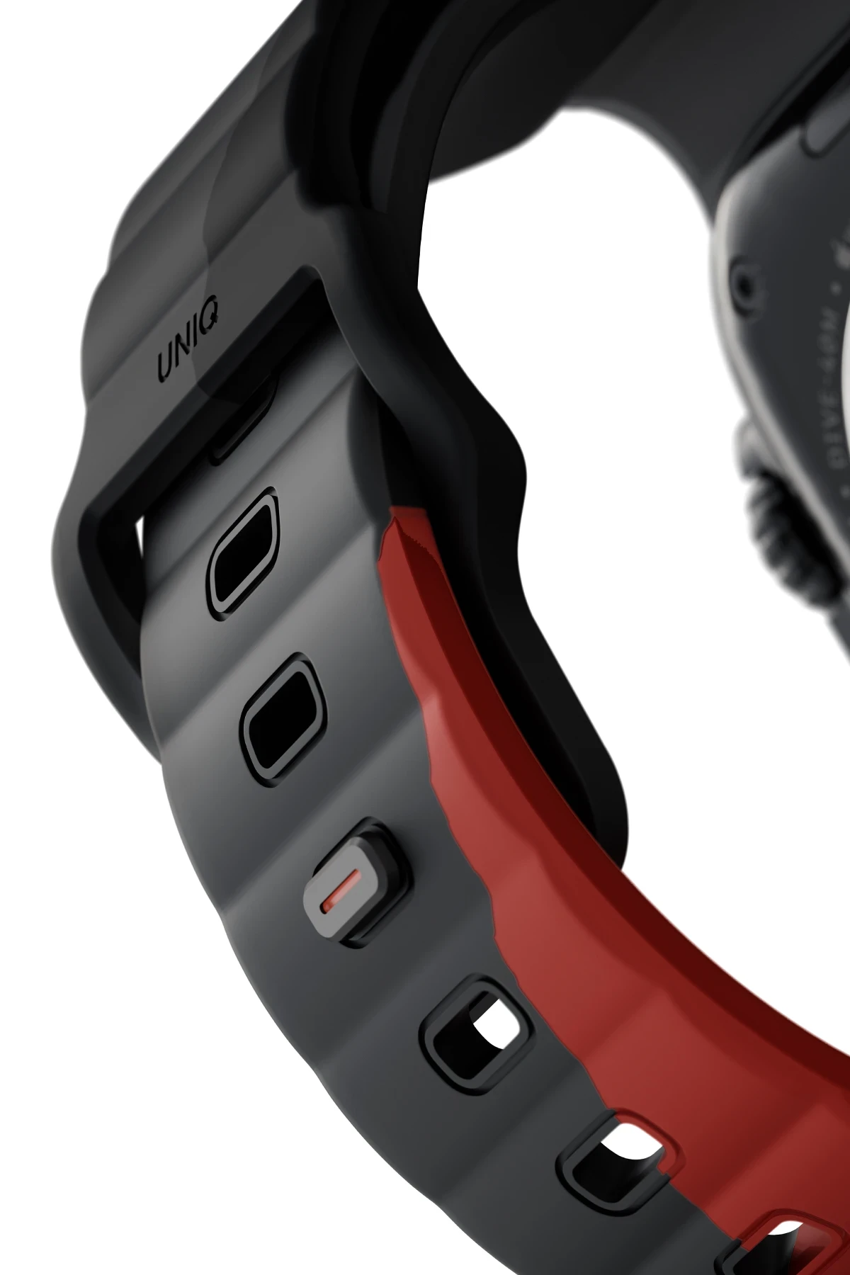 Uniq Watch Ultra 49mm Stride Rubber FKM Designer Edition Silikon Kordon