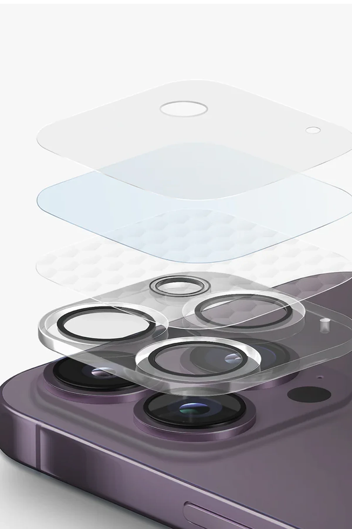 Uniq iPhone 13 Pro Max Optix 360 Kamera Lens Koruma Cam