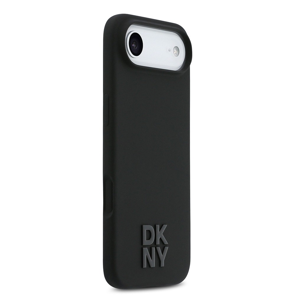 Apple iPhone 17 Air Kılıf DKNY Orjinal Lisanslı M-safe Şarj Özellikli Metal Logolu Silikon Kapak