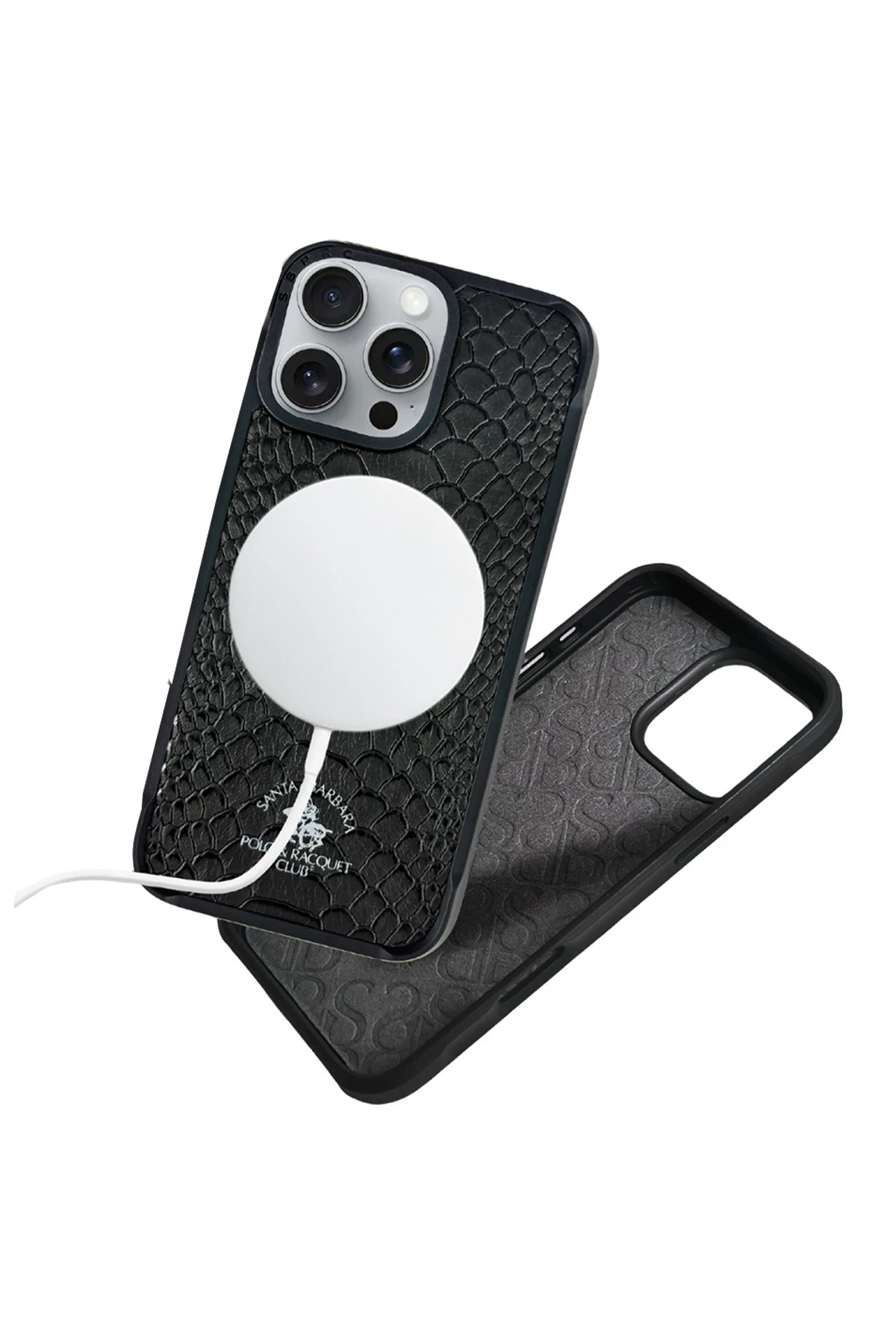 Santa Barbara Polo Racquet Club iPhone 16 Knight Deri Kapak