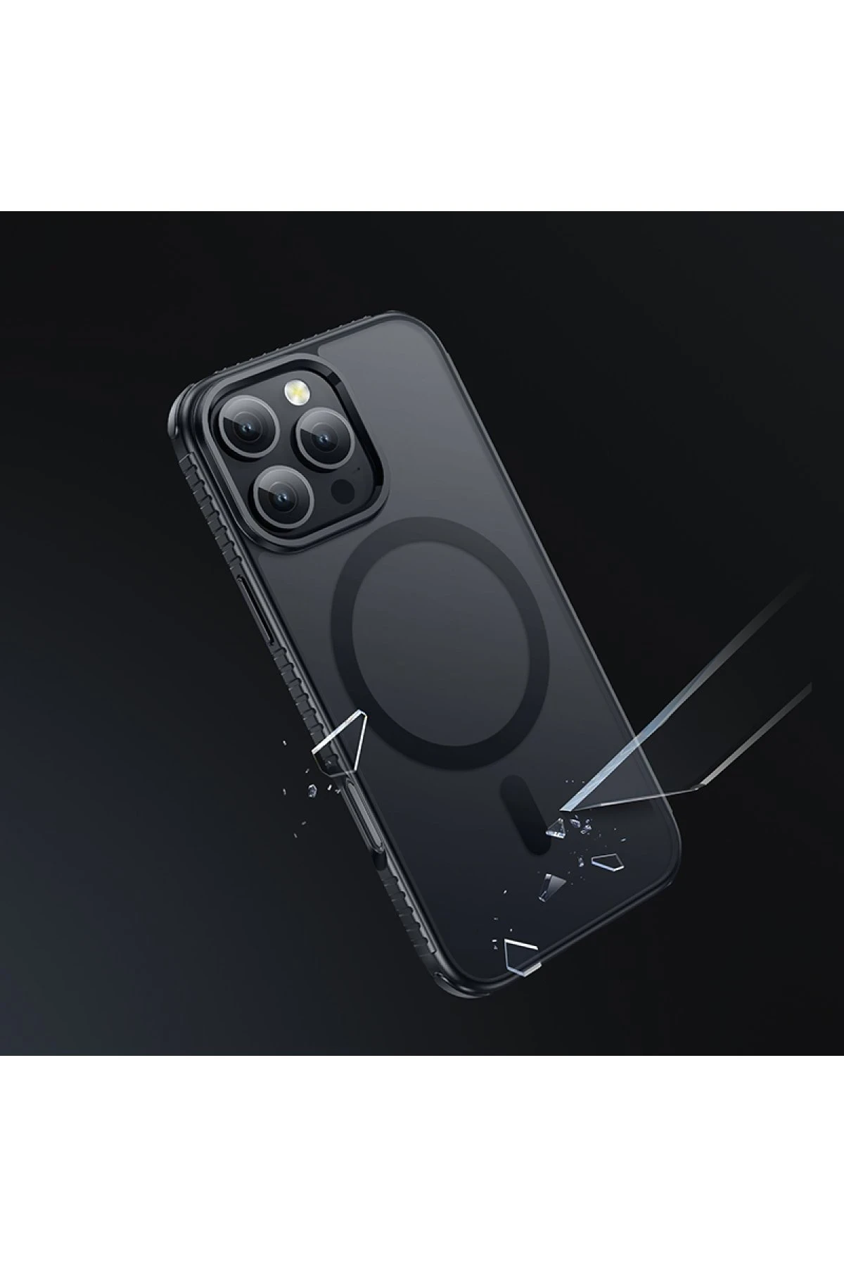 Hoco. iPhone 16 Pro Armour Antishock Protective Magsafe Kapak
