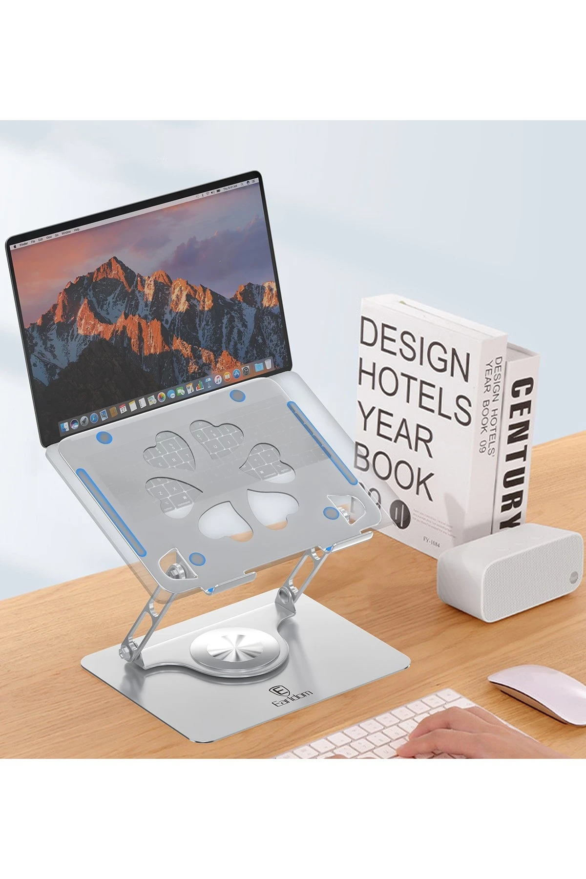 Earldom EH238 360 Derece Ayarlanabilir Metal Laptop Standı