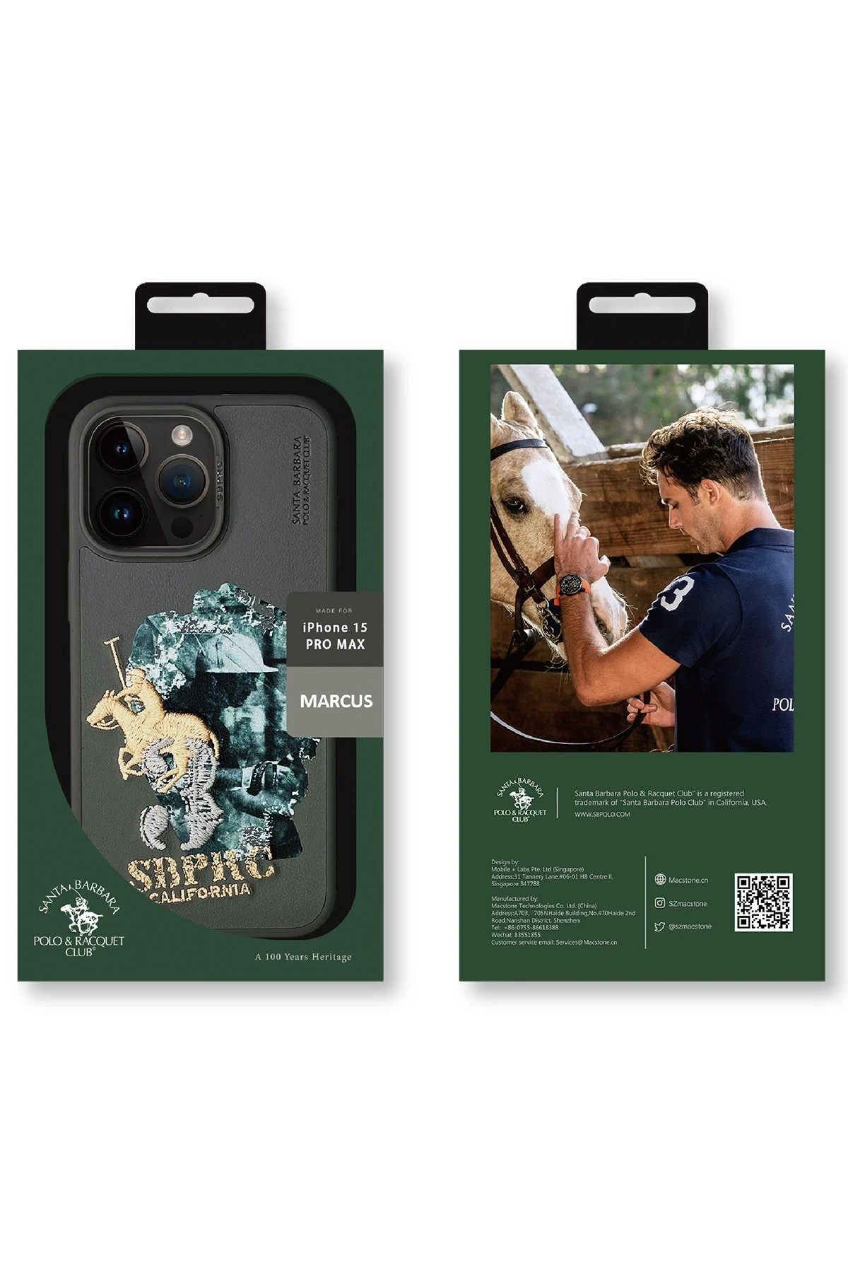 Santa Barbara Polo Racquet Club iPhone 15 Pro Max Marcus Kapak