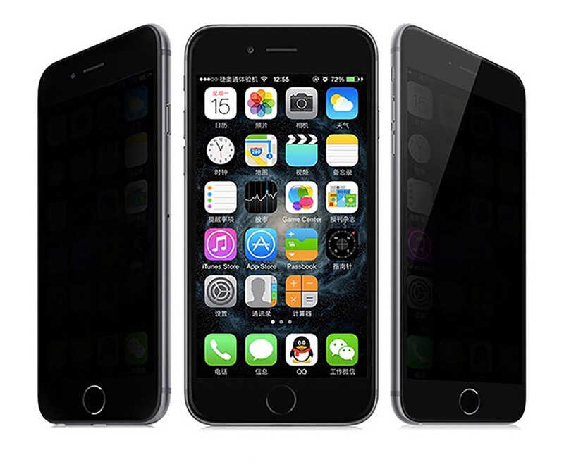 Apple iPhone 7 Davin 5D Privacy Cam Ekran Koruyucu