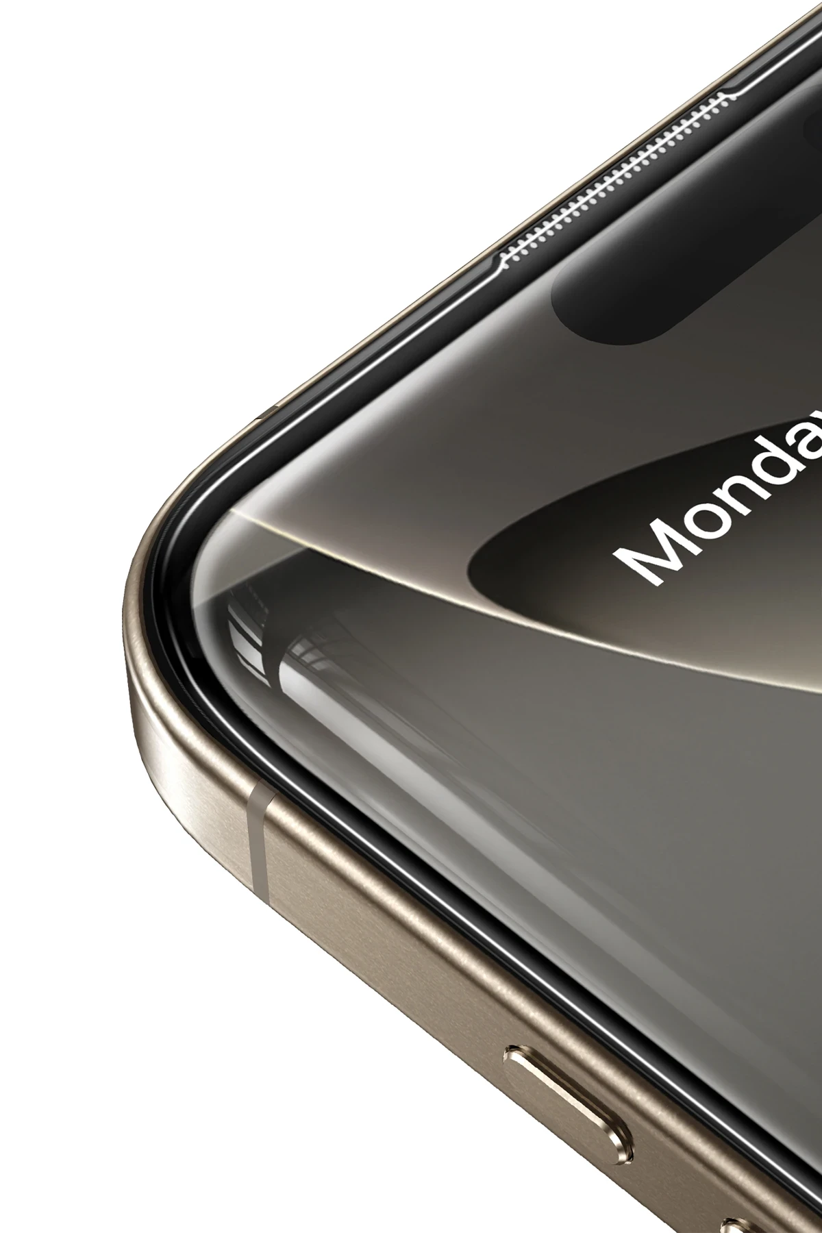 Keephone iPhone 16 Pro UltraCurve HD 3D Cam Ekran Koruyucu