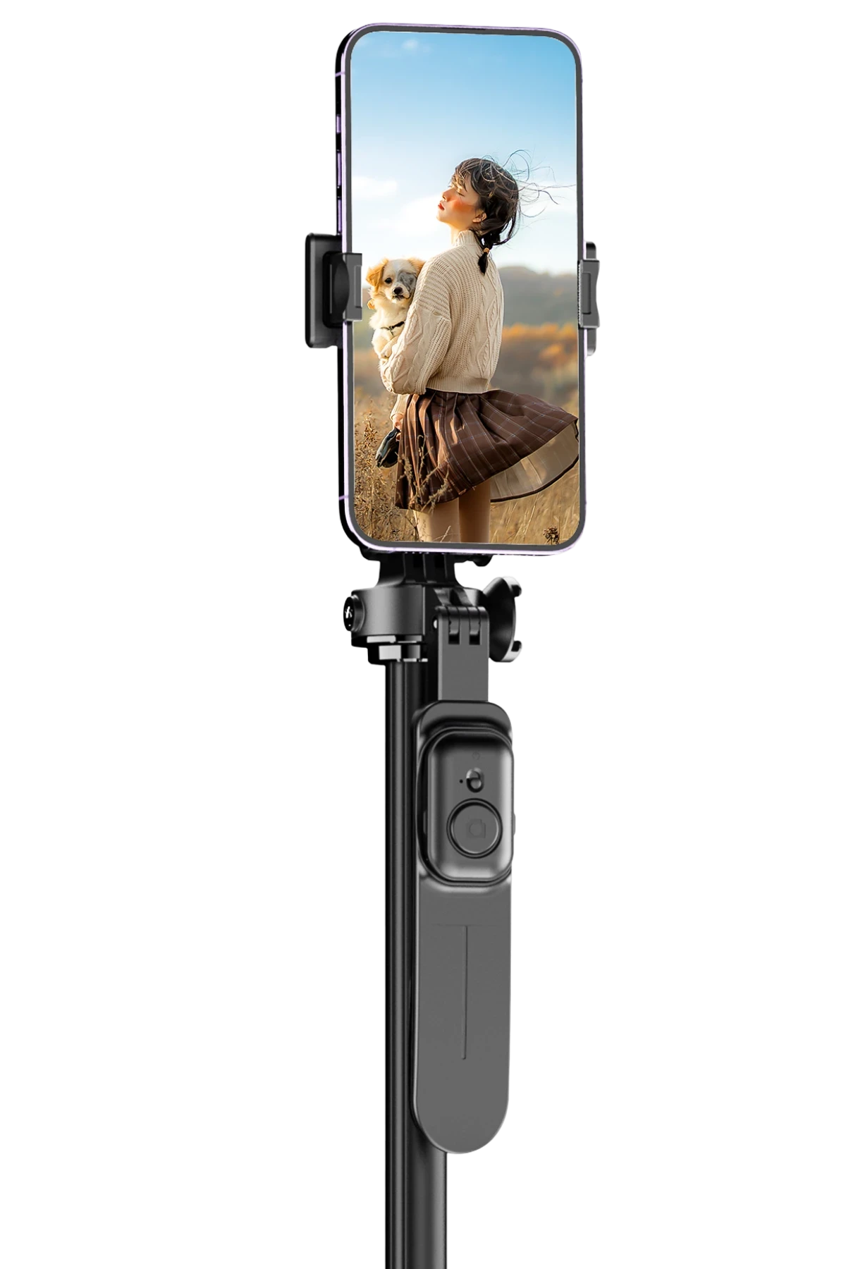 Keephone KP-LA05 PicPod 360 Derece Ayarlanabilir 202cm BT Selfie Çubuğu