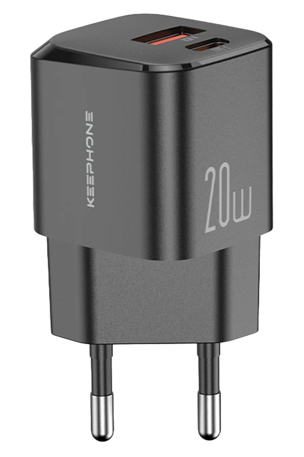Keephone Rapid CH23061 1 Adet 20W Type-C ve 1 Adet 18W USB Çıkışlı PD Şarj Cihazı