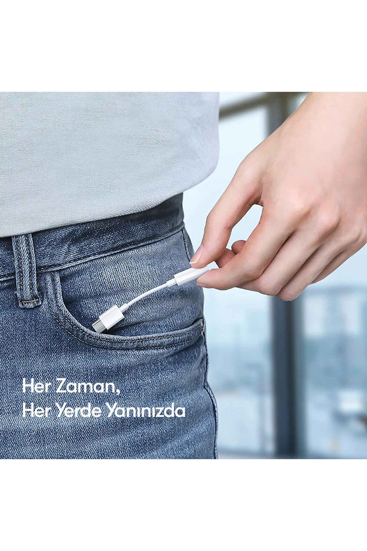 Earldom OT42 Tak Çalıştır Type-C to Aux Dönüştürücü