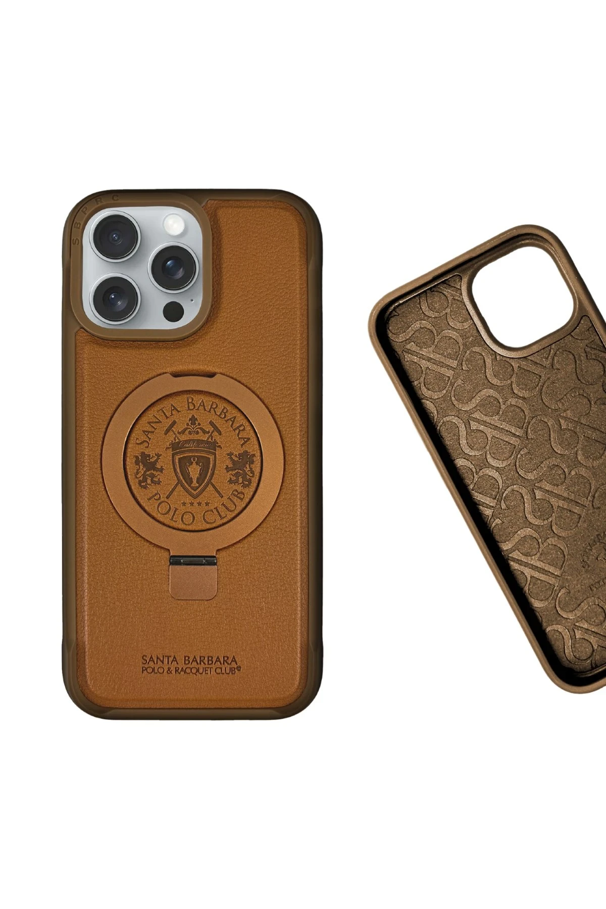 Santa Barbara Polo Racquet Club iPhone 16 Primo Magsafe Stand Kapak