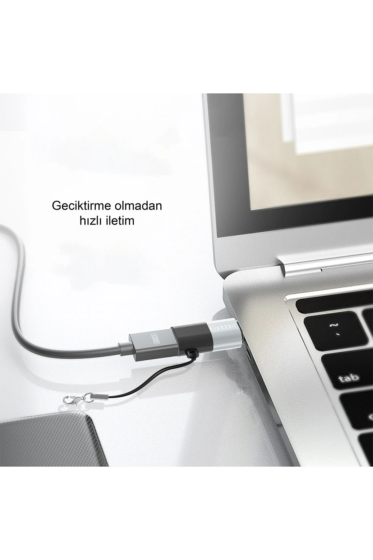 Earldom TC17 Tak Çalıştır Lightning to Type-C Dönüştürücü