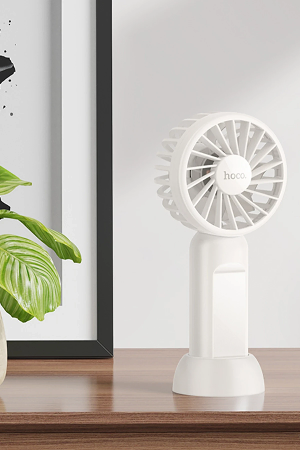 Hoco. HX60 Nimble El Tipi ve Masaüstü Soğutucu Fan
