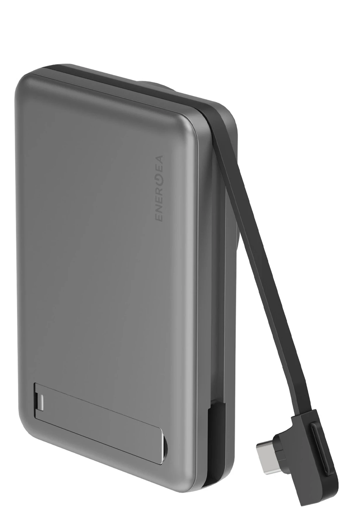 Energea MagPac Pro Plus 10.000 mAh 1 Adet 20W Type-C 1 Adet 20W Type-C Kablo ve 15W Kablosuz Şarj Çıkışlı PD Hızlı Şarj Magsafe Powerbank