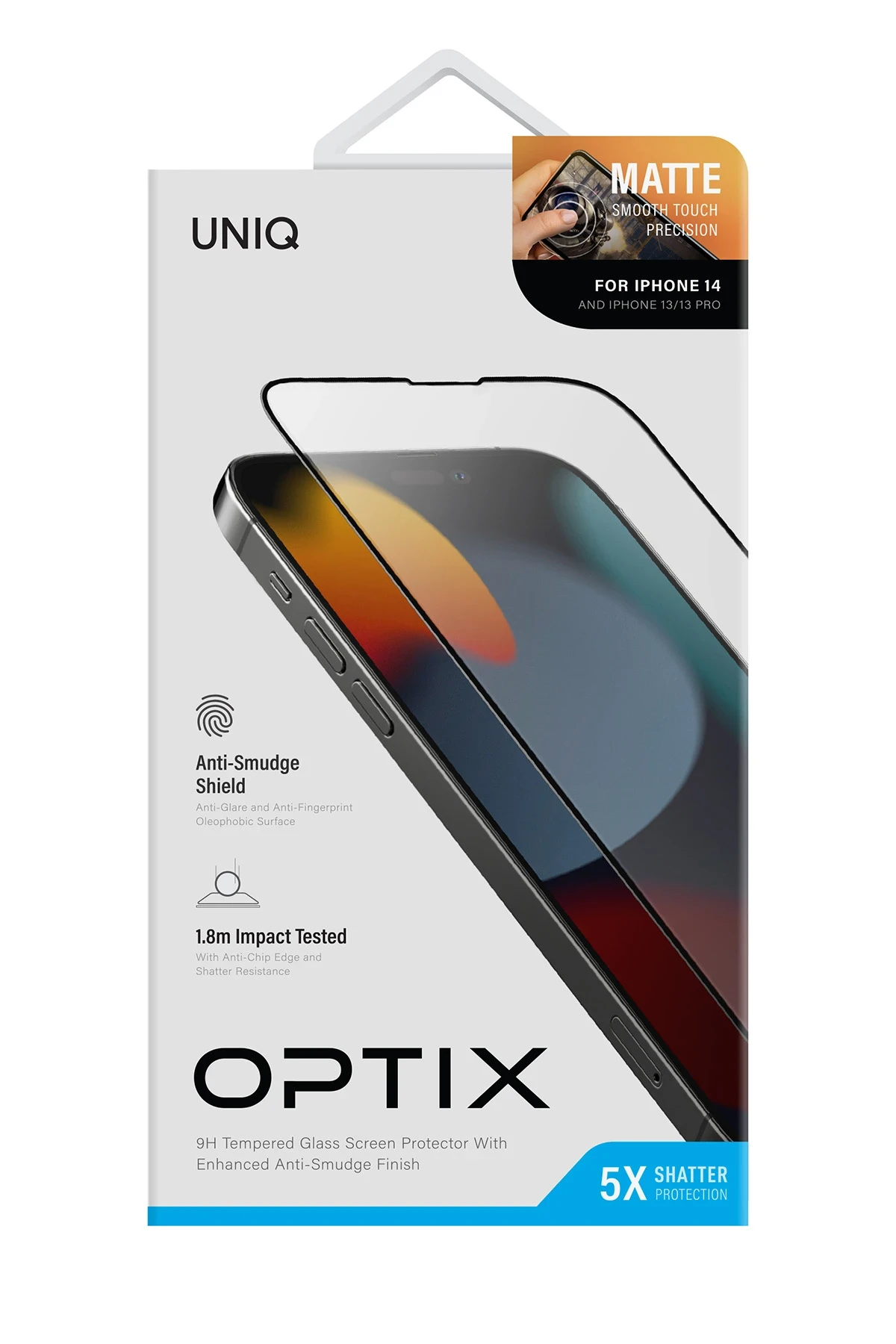 Uniq iPhone 14 Pro Max Optix Mat Ekran Koruyucu