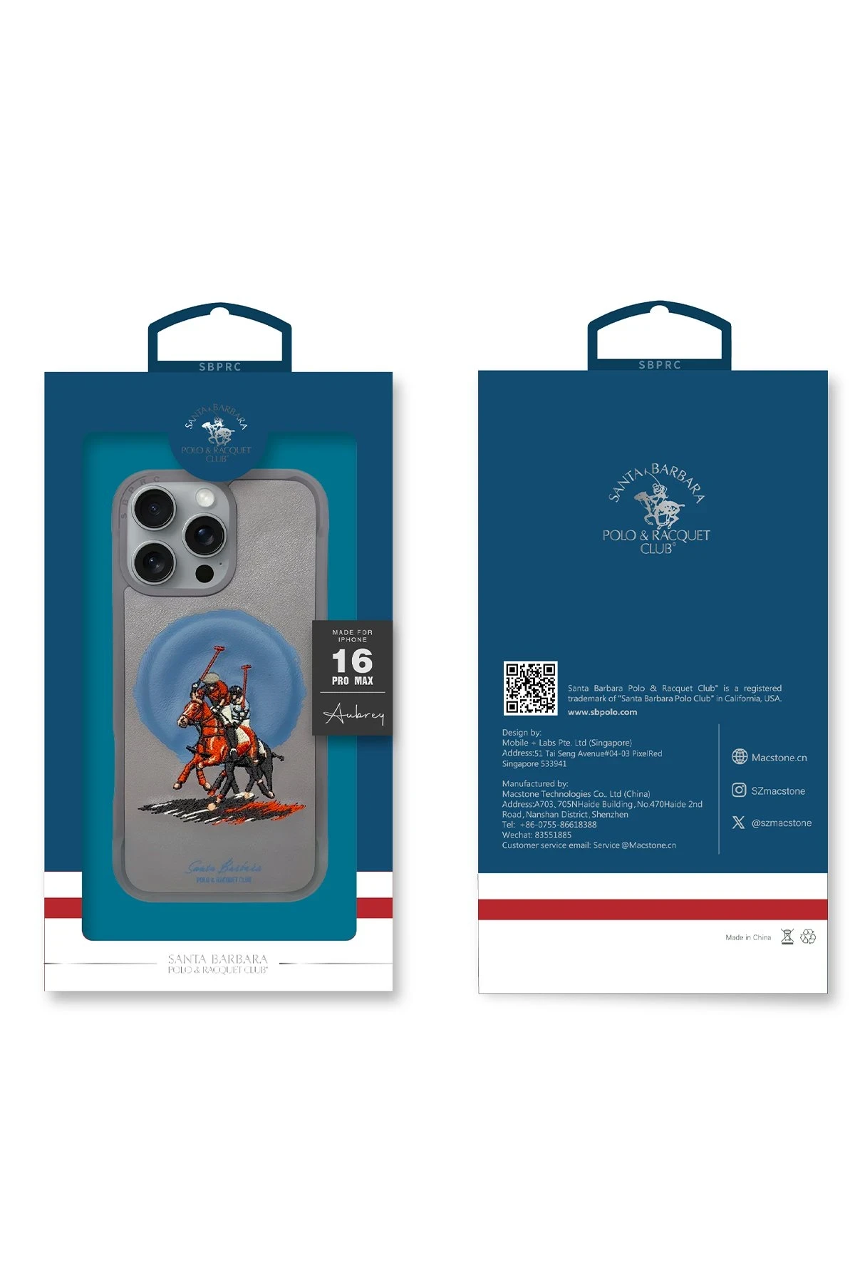 Santa Barbara Polo Racquet Club iPhone 16 Aubrey Magsafe Kapak