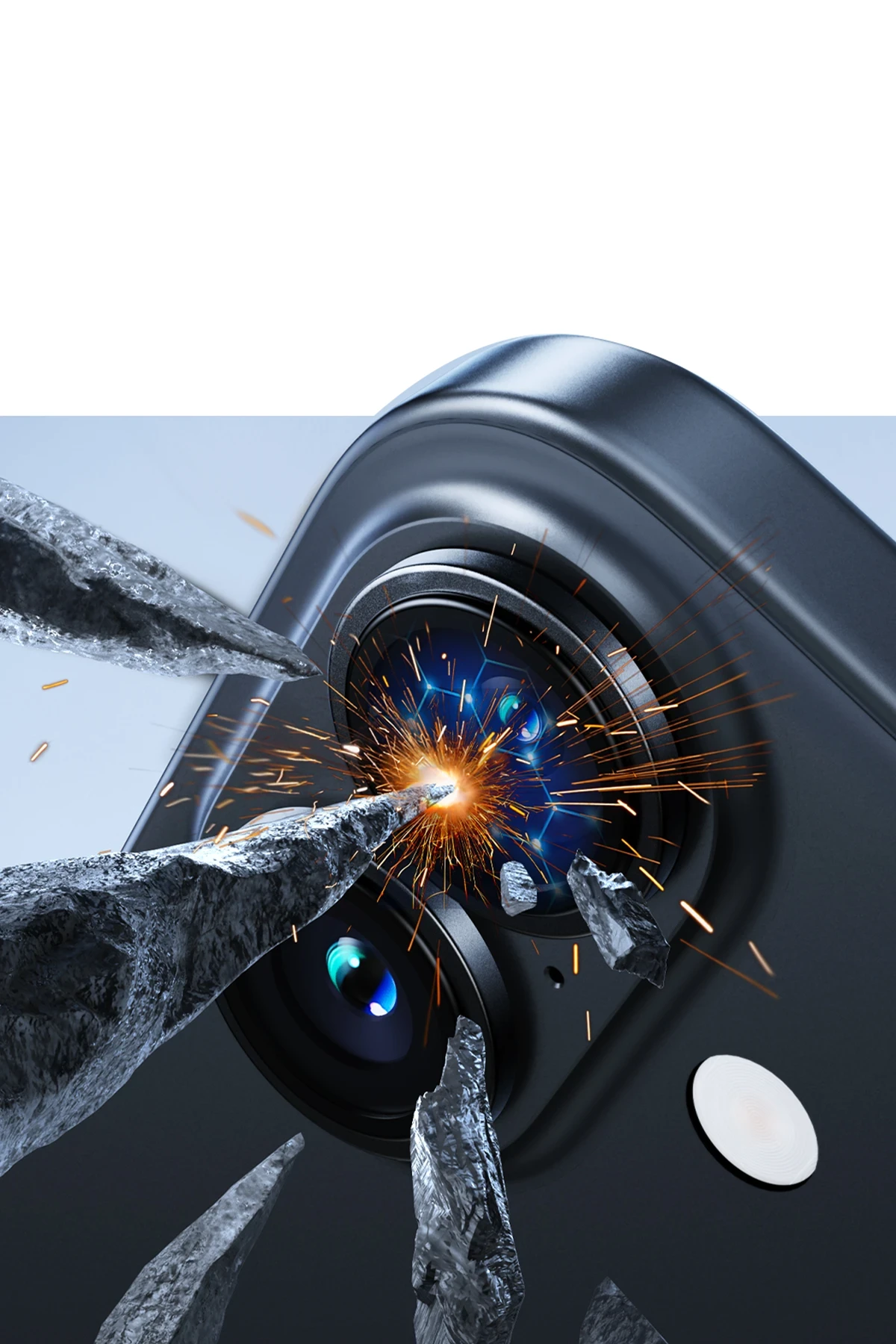 Torras Apple iPhone 17 Lensguard AR Anti Glare Kamera Lens Koruyucu