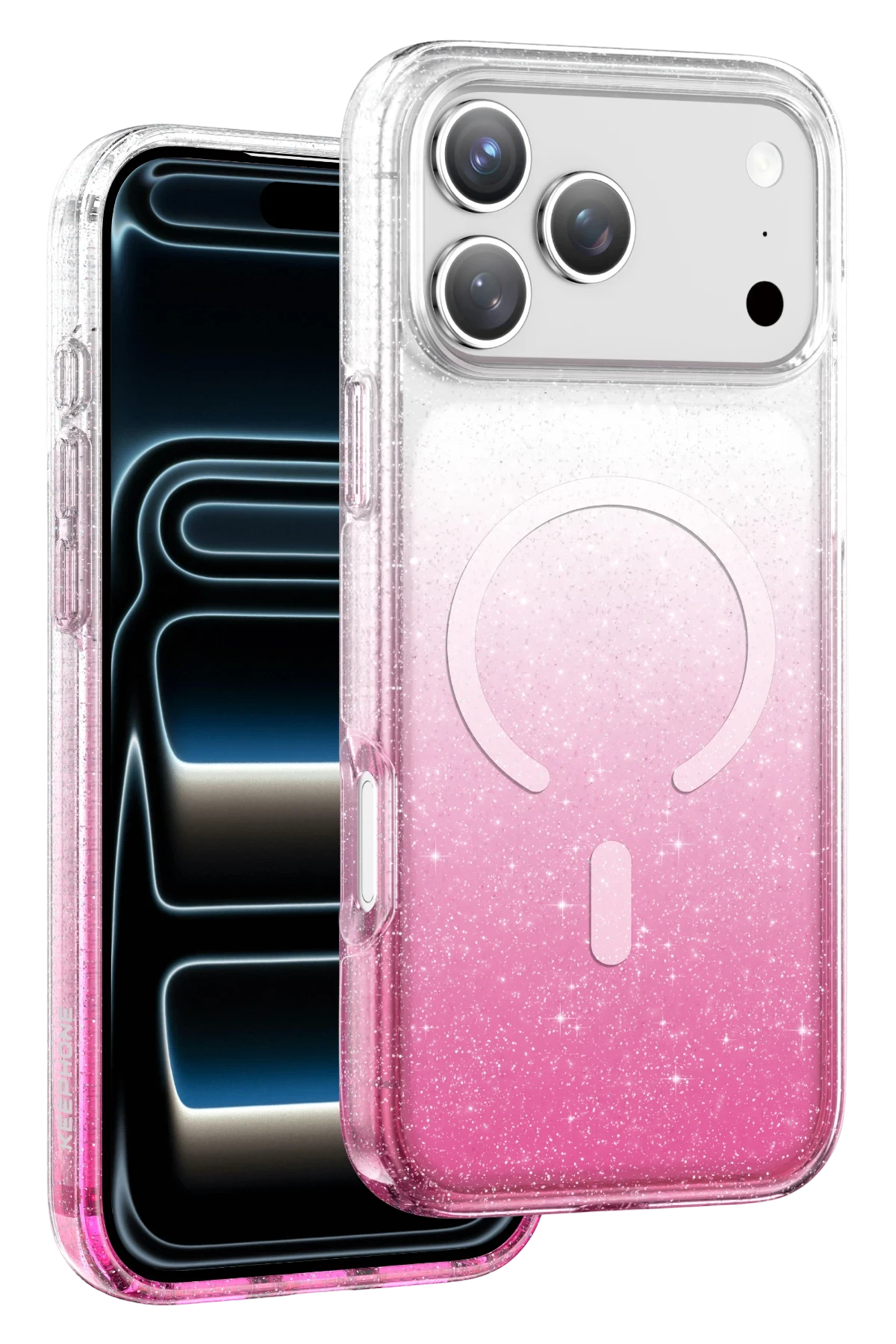Keephone Apple iPhone 17 Pro Max Lillian Simli Magsafe Kılıf