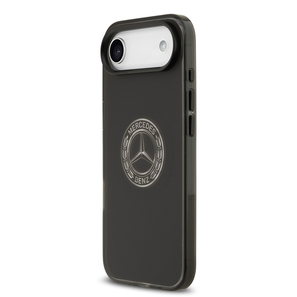 Apple iPhone 17 Air Kılıf Mercedes Benz Orjinal Lisanslı M-safe Şarj Özellikli Buzlu PC Nostaljik Yıldız Dizayn Kapak
