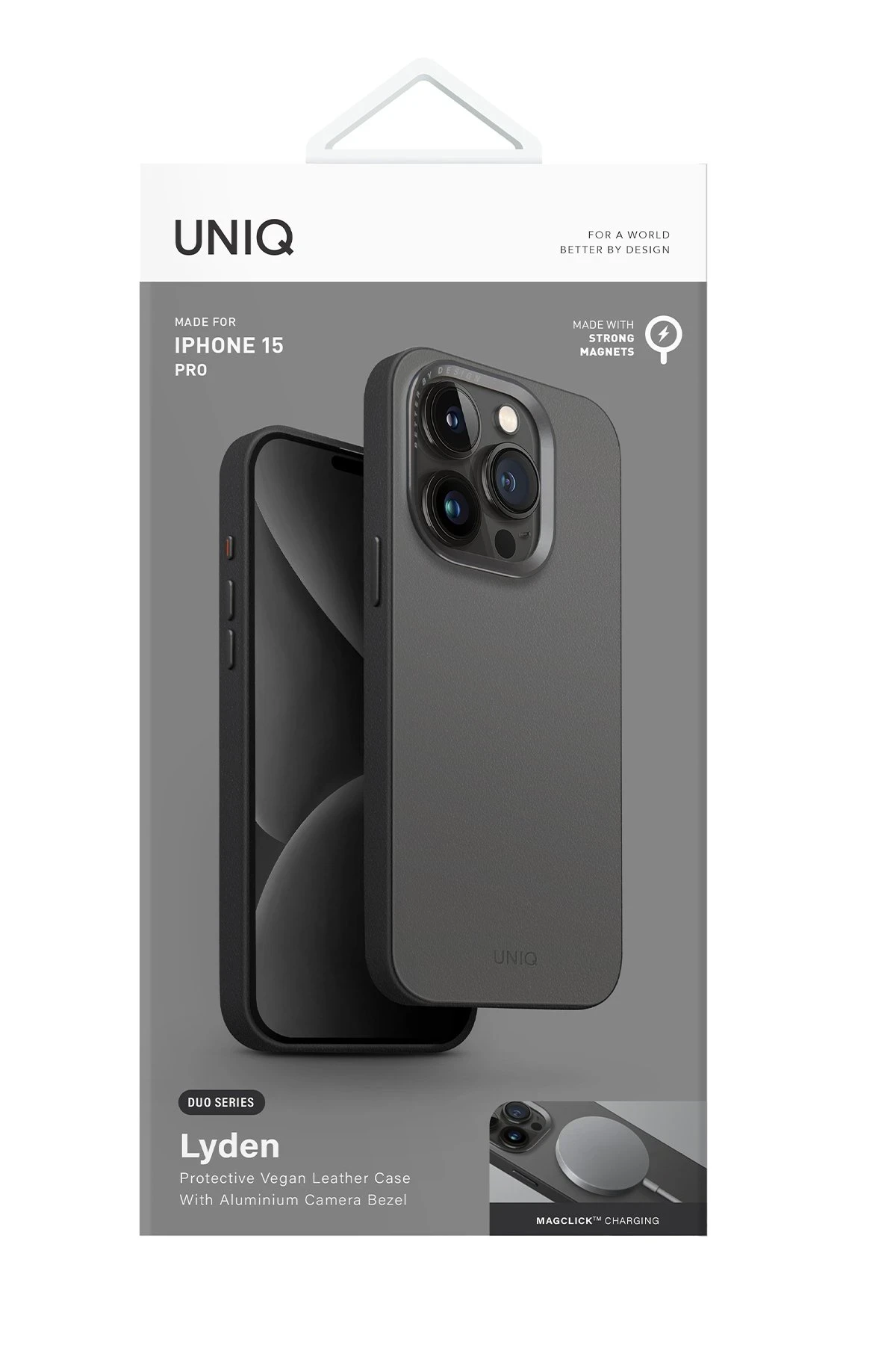 Uniq iPhone 15 Pro Lyden DS Magsafe Kapak