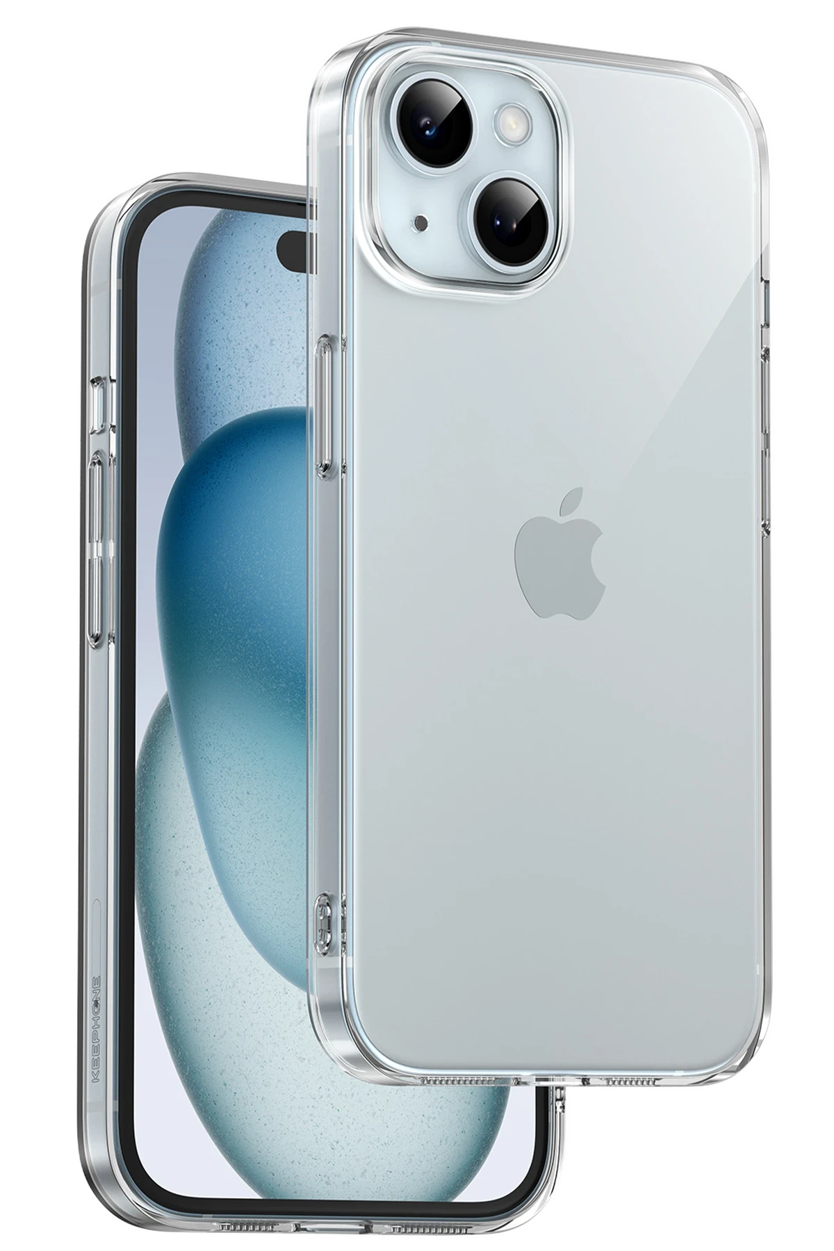 Keephone iPhone 15 X-Crystal Slim Kılıf