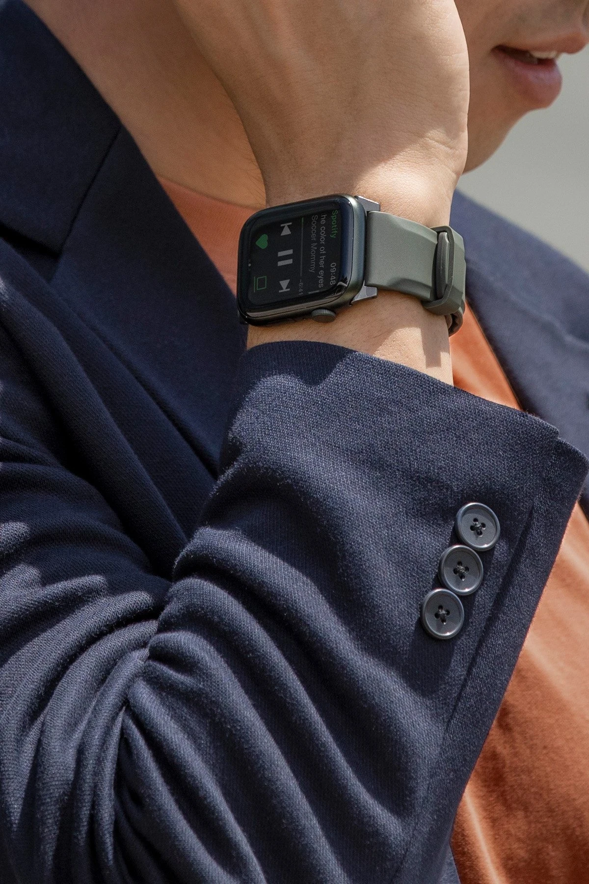 Uniq Watch Ultra 49mm Linus Airosoft Silikon Kordon