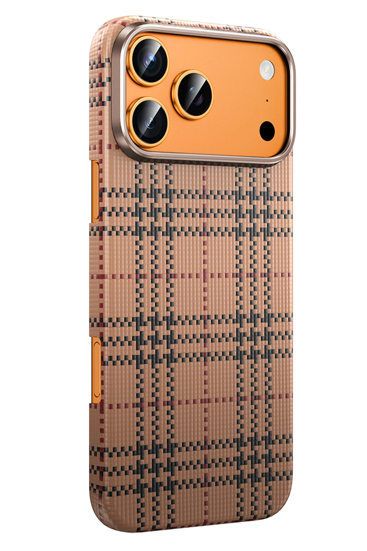 Keephone iPhone 17 Pro Max Scots Kevlar Magsafe Kılıf