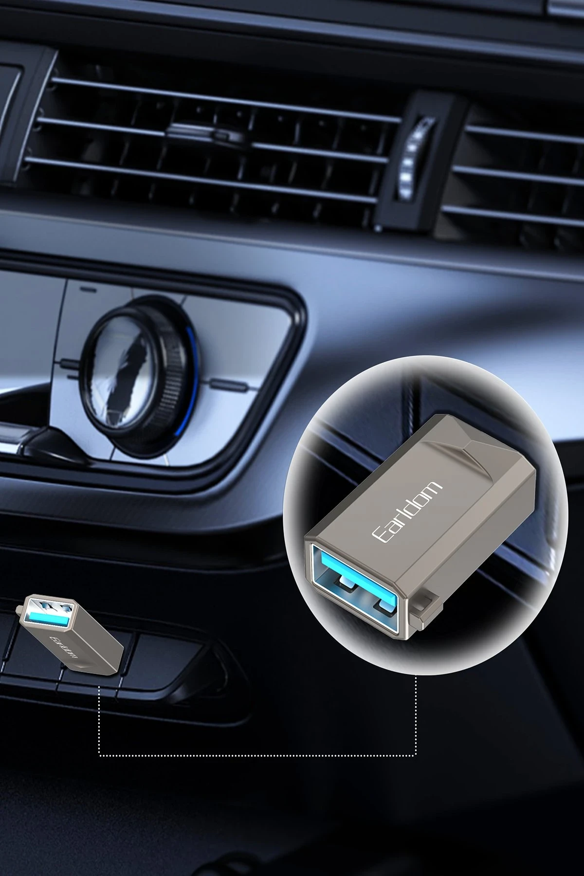 Earldom OT88C Tak Çalıştır Type-C to USB 3.0 Dönüştürücü