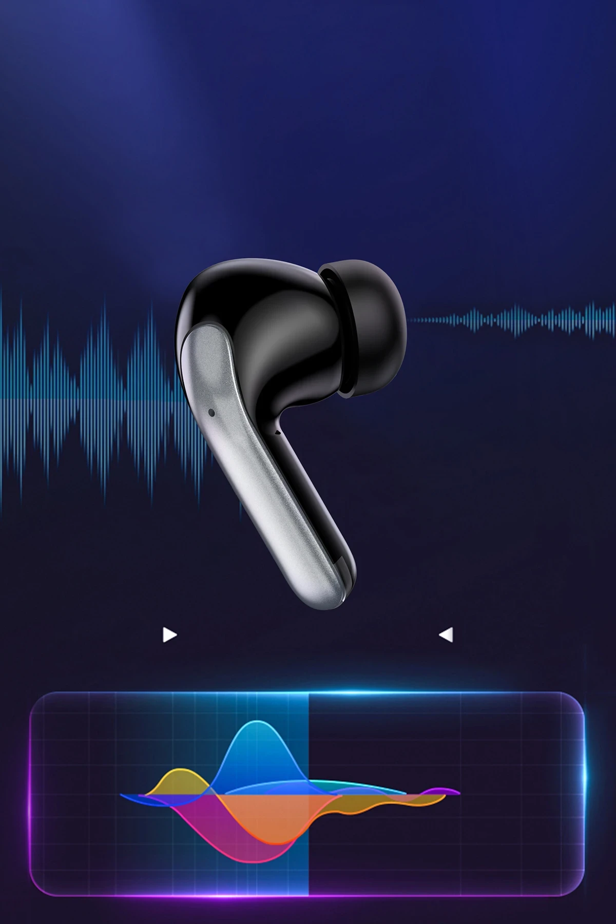 Earldom TWS36 Aktif Gürültü Engelleyici Özellikli Bluetooth 5.3 Kablosuz Airpods Kulaklık