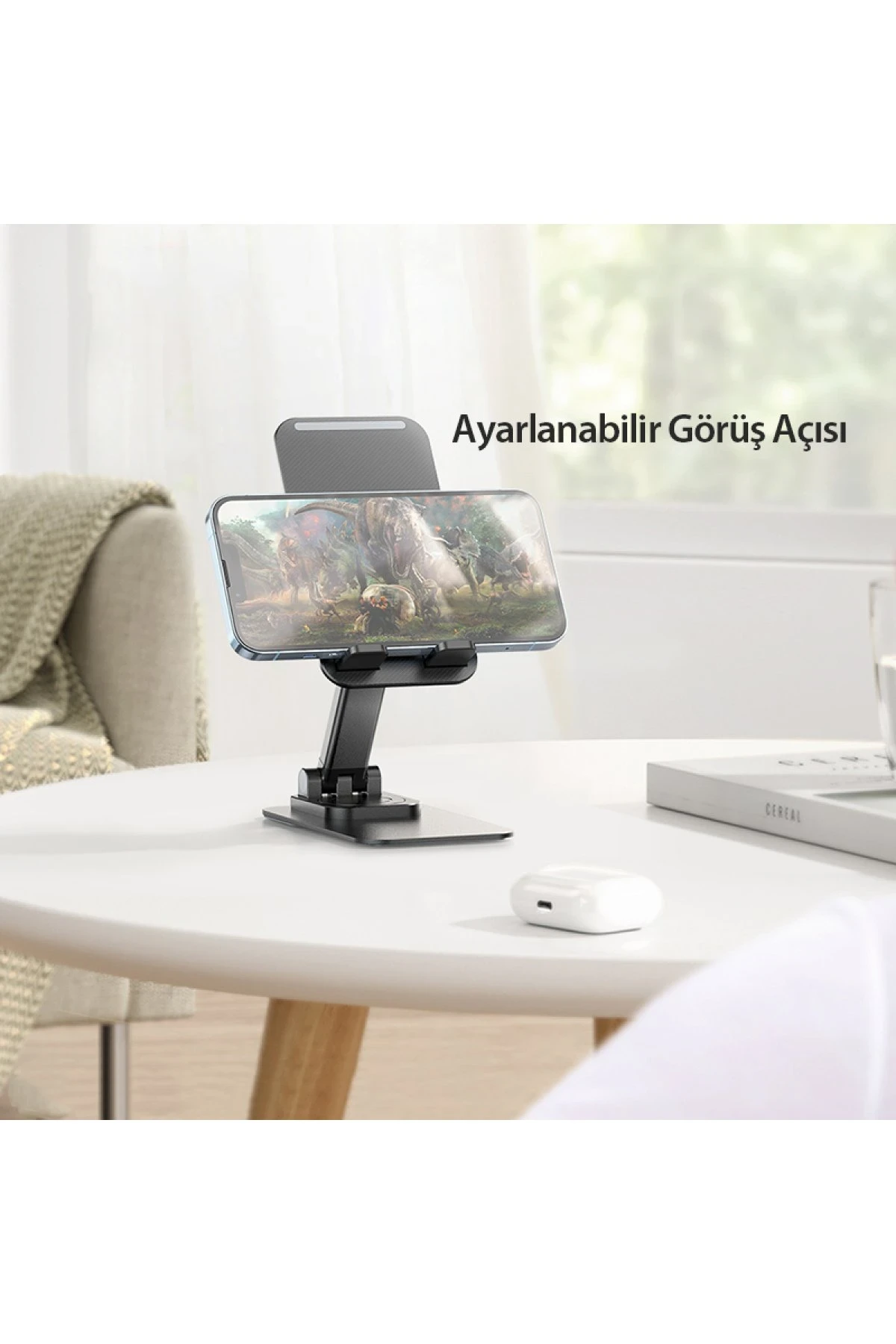 Hoco. PH50 Ayarlanabilir Katlanabilir Masaüstü Telefon Tablet Tutucu