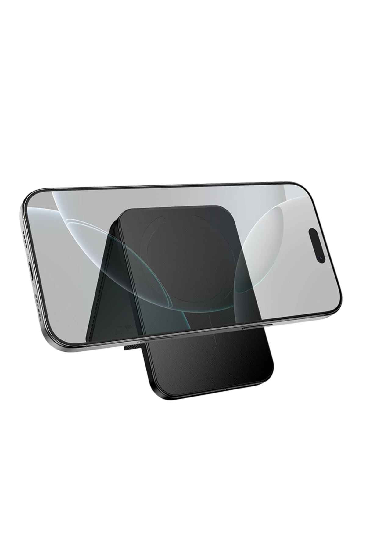 Hoco. E91I Tiger Smart Apple Find My Özellikli Kablosuz Şarj Destekli Magsafe Kartlık