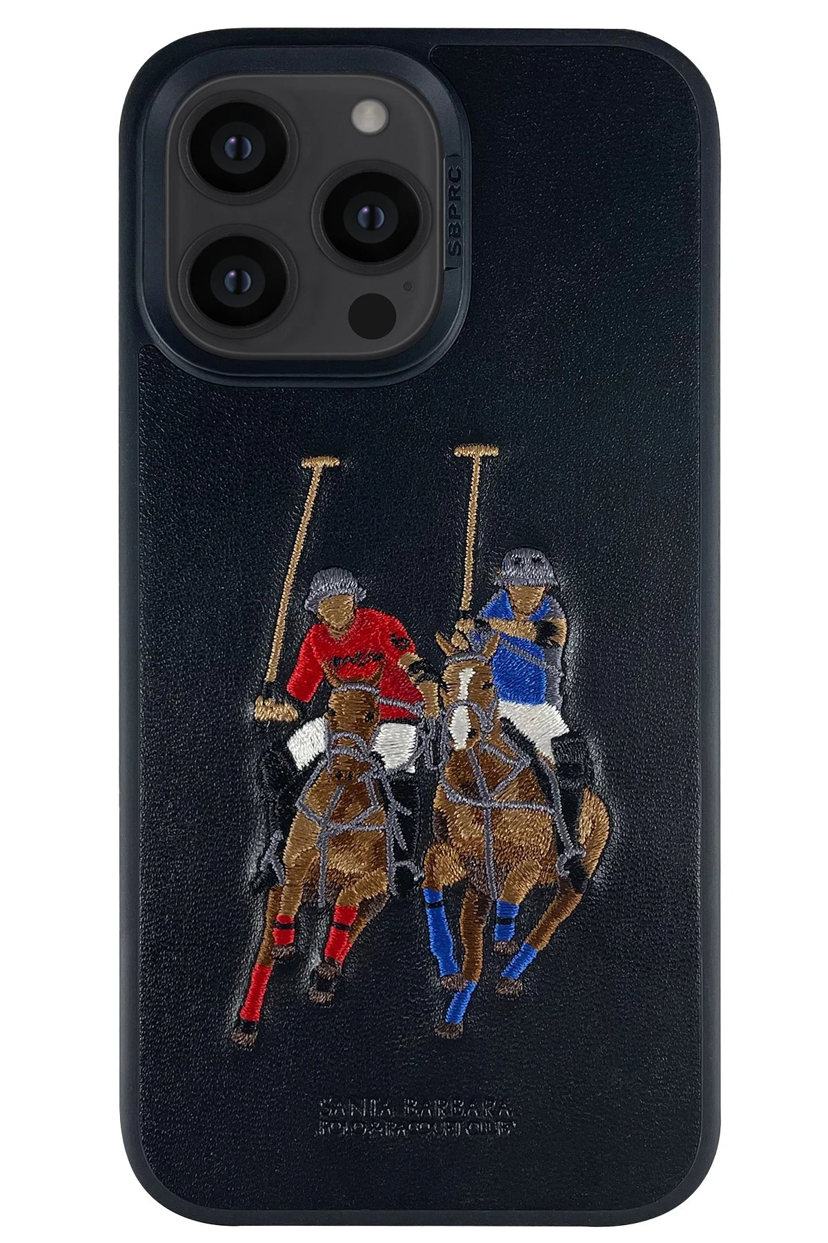 Santa Barbara Polo Racquet Club iPhone 14 Pro Jockey Deri Kapak